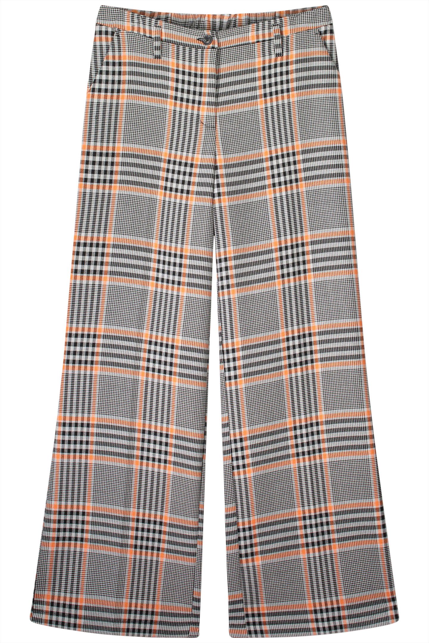 TROUSERS ORANGE CHECK MULTICOLOUR 4
