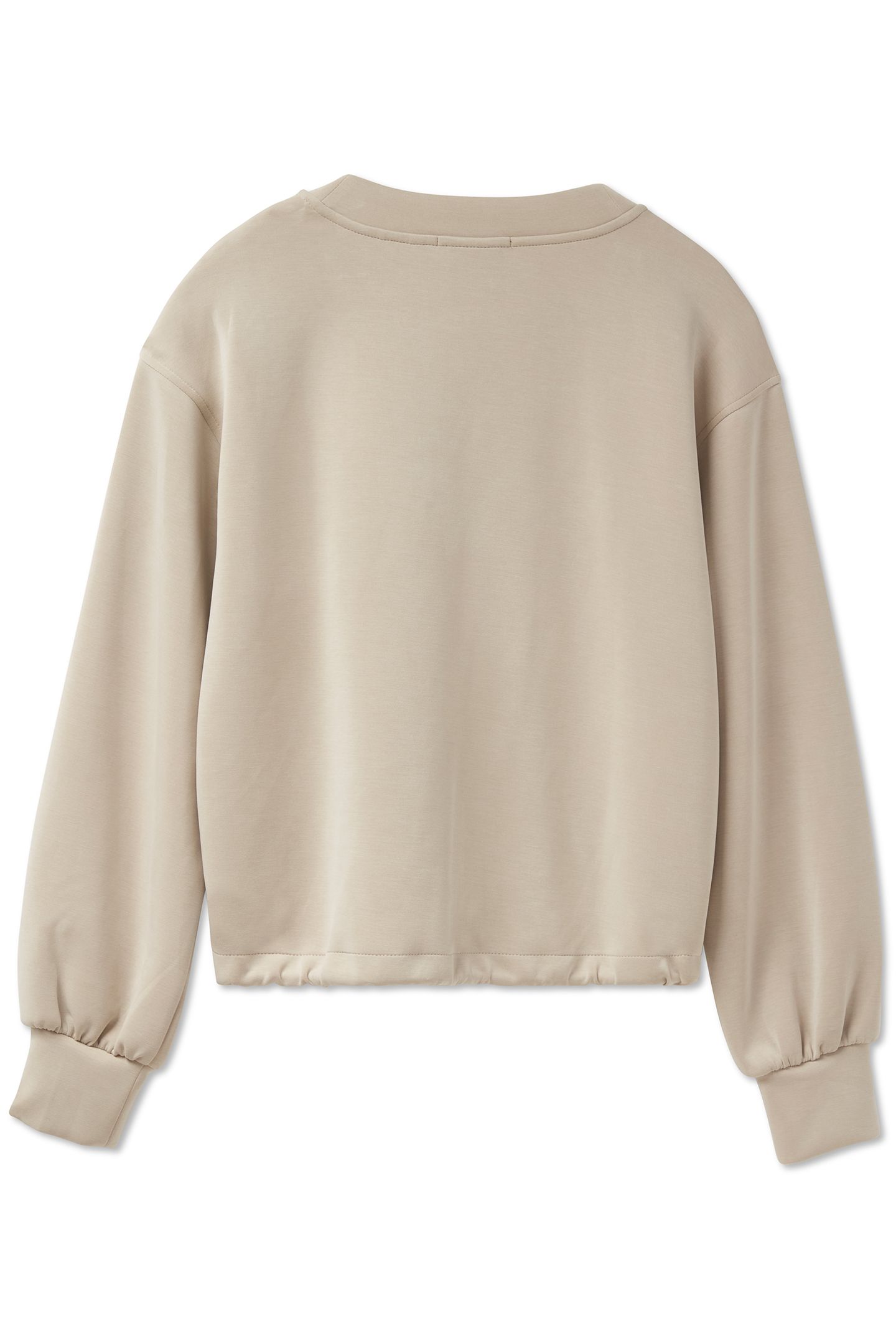 V NECK PULLOVER FEATHER GRAY 5