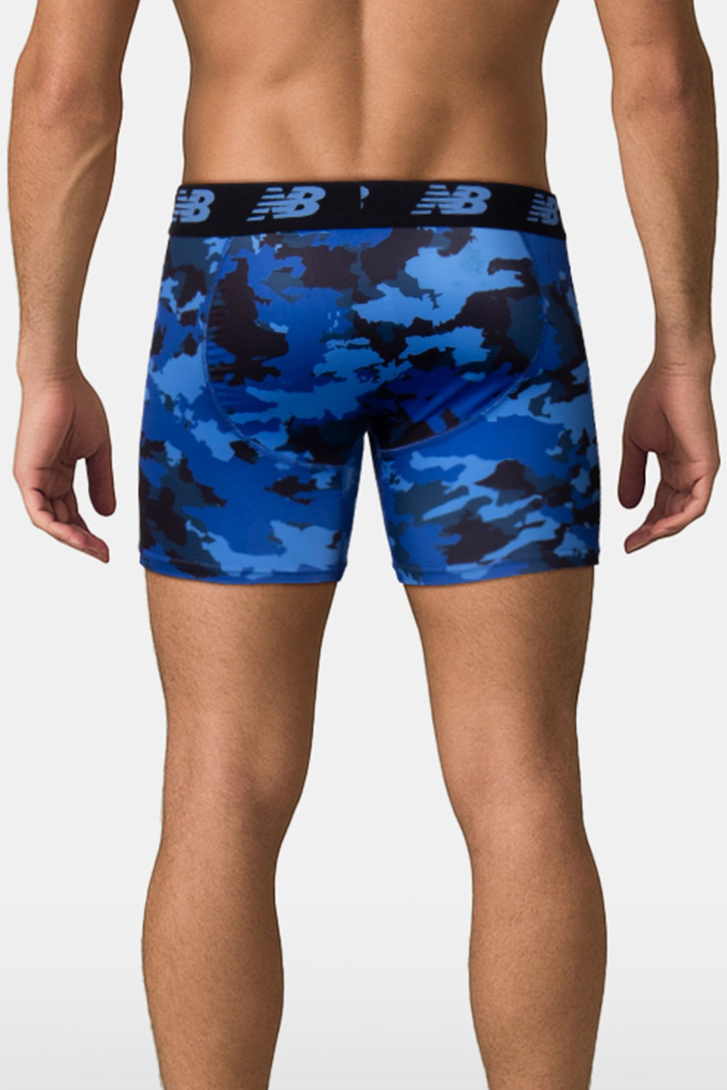 PREMIUM 6 INCH BOXER SHORTS MULTIPACK IN BLUE/BLACK 3
