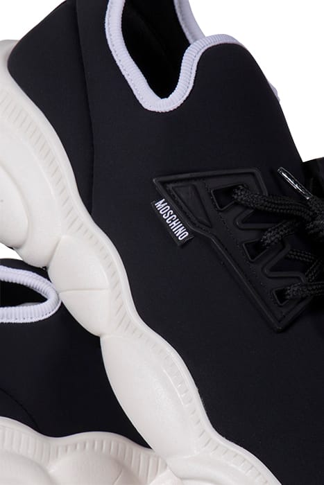 SNEAKERD.ORSO30 LYCRA NERO/BIANCO 4