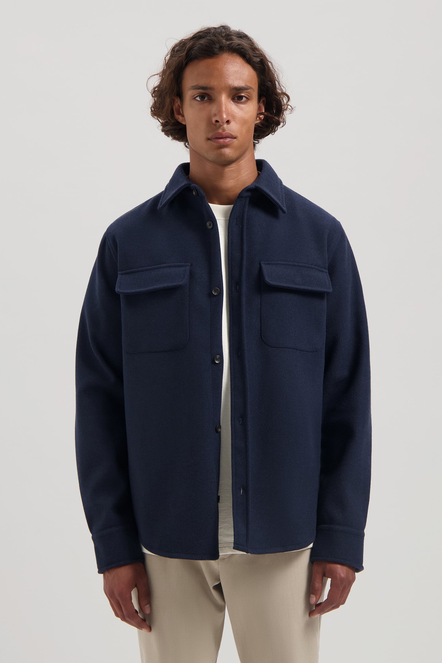 DS-ULRIK OVERSHIRT DK. NAVY 5