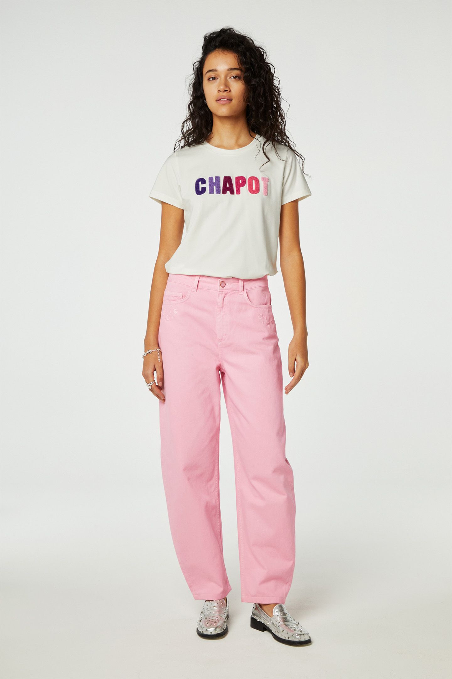 BLAKE LOOSE TAPERED PINK ROSE 1