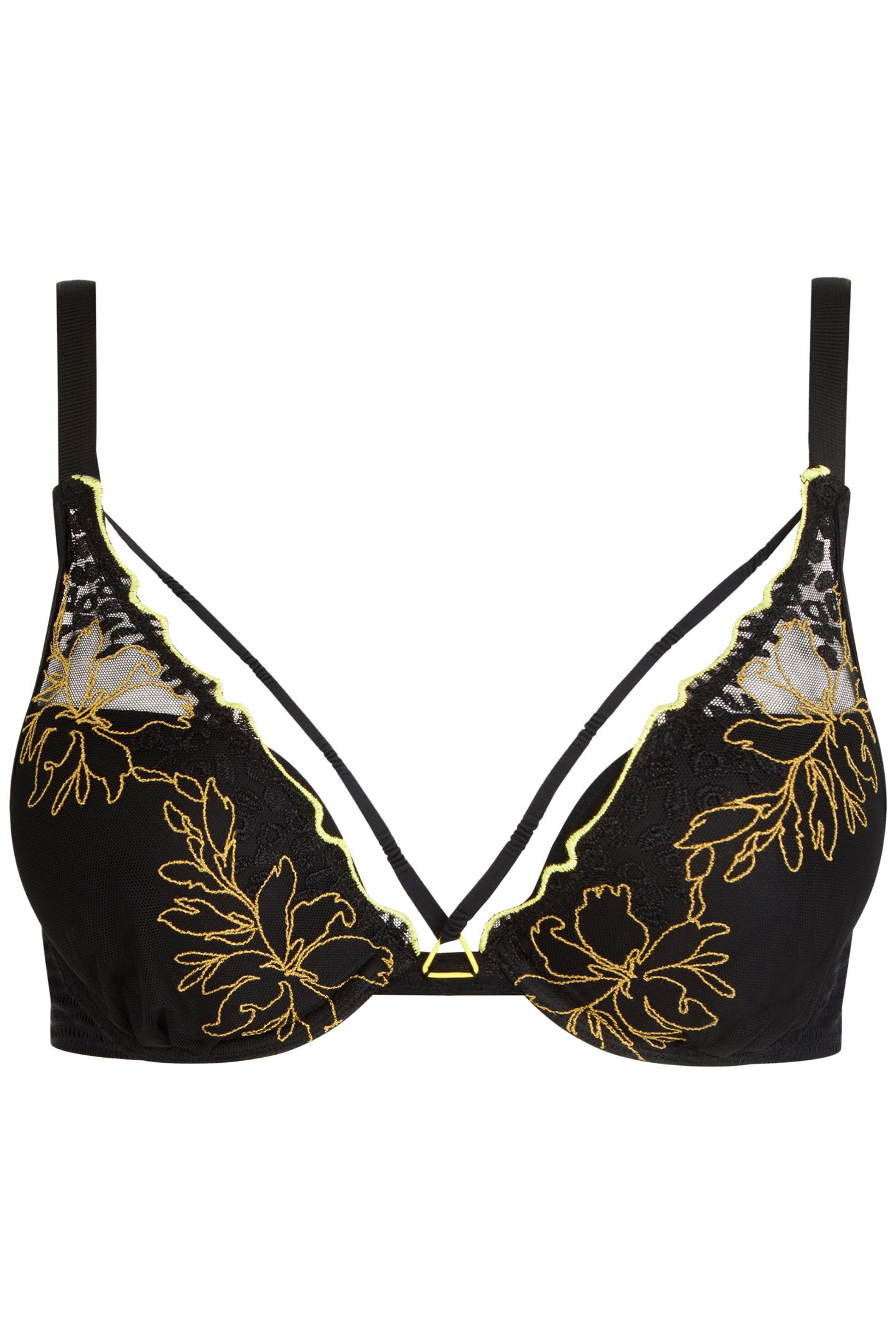 CO BRA TSHIRT PUSH BLACK/YELLOW 3
