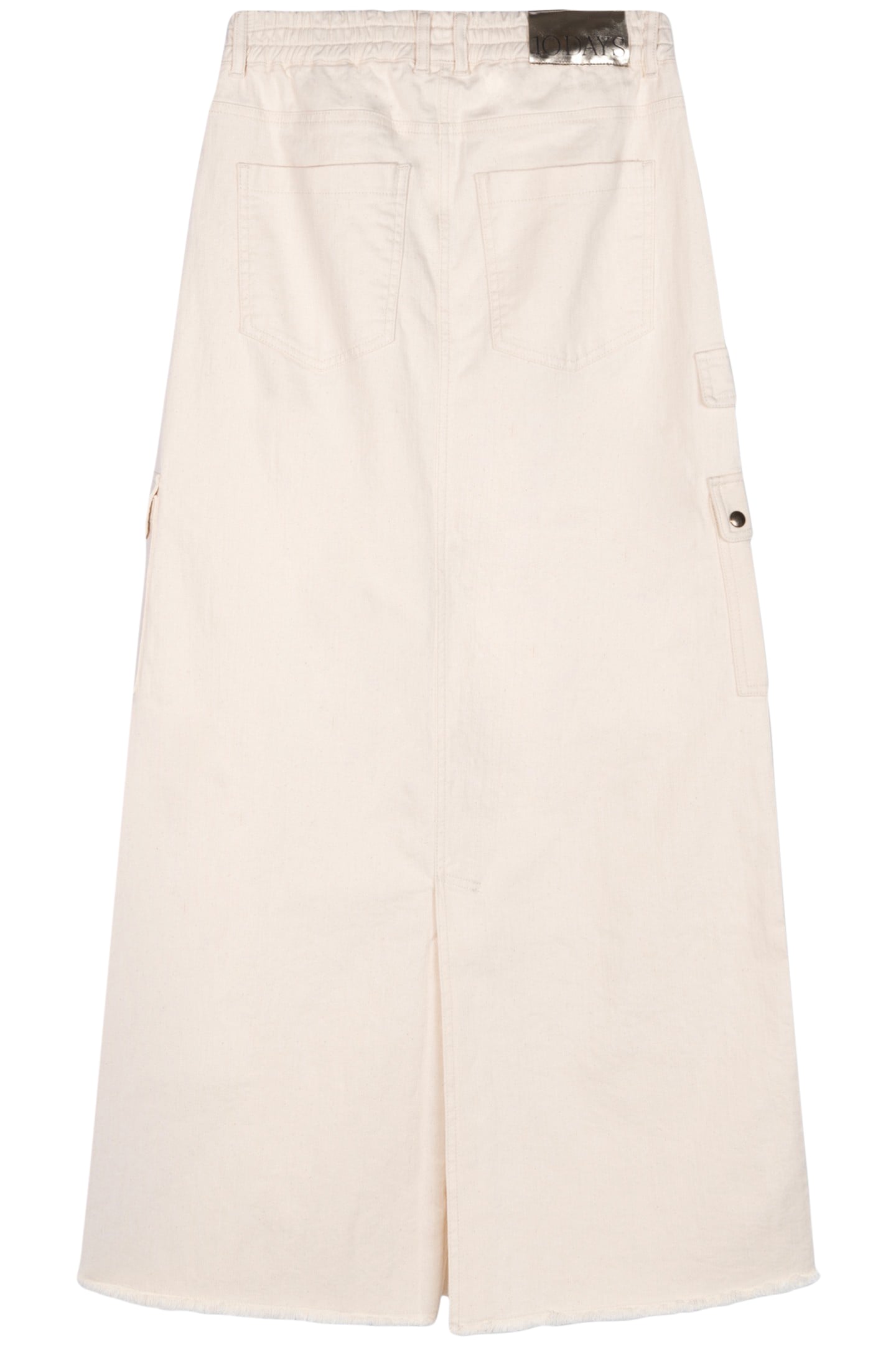 MAXI SKIRT TWILL ECRU 5