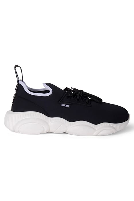SNEAKERD.ORSO30 LYCRA NERO/BIANCO 1