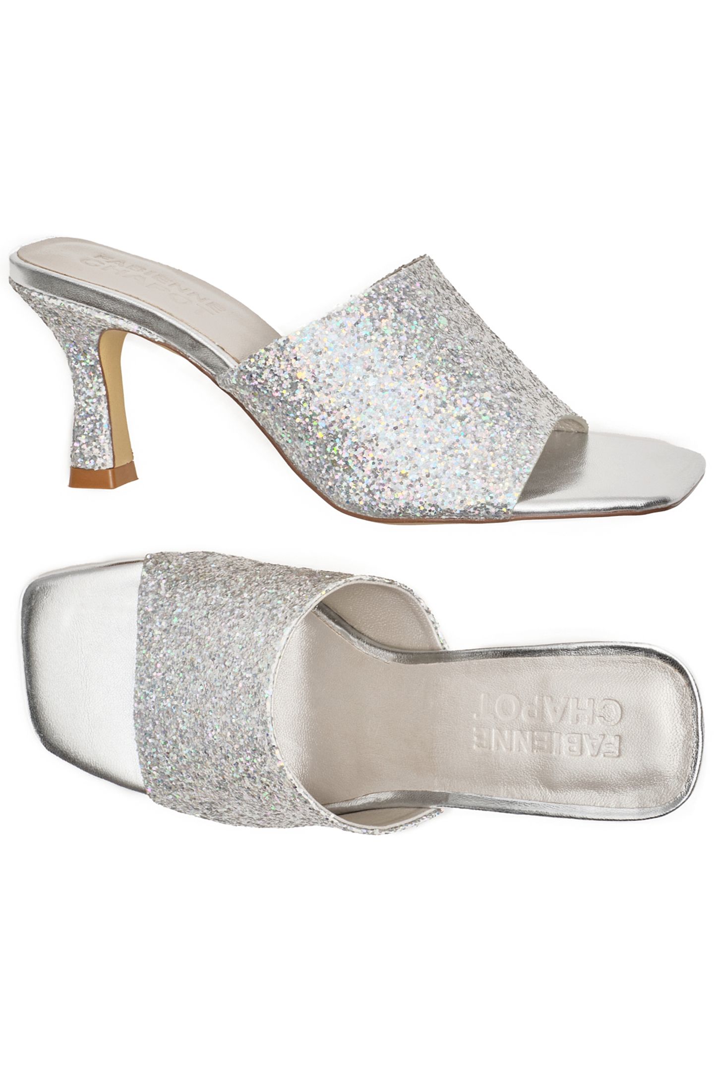 ALEXA MULE SILVER 3