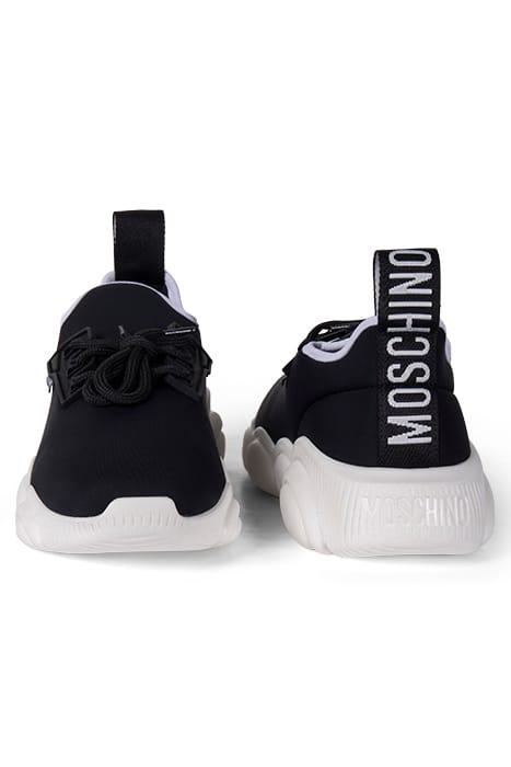 SNEAKERD.ORSO30 LYCRA NERO/BIANCO 2