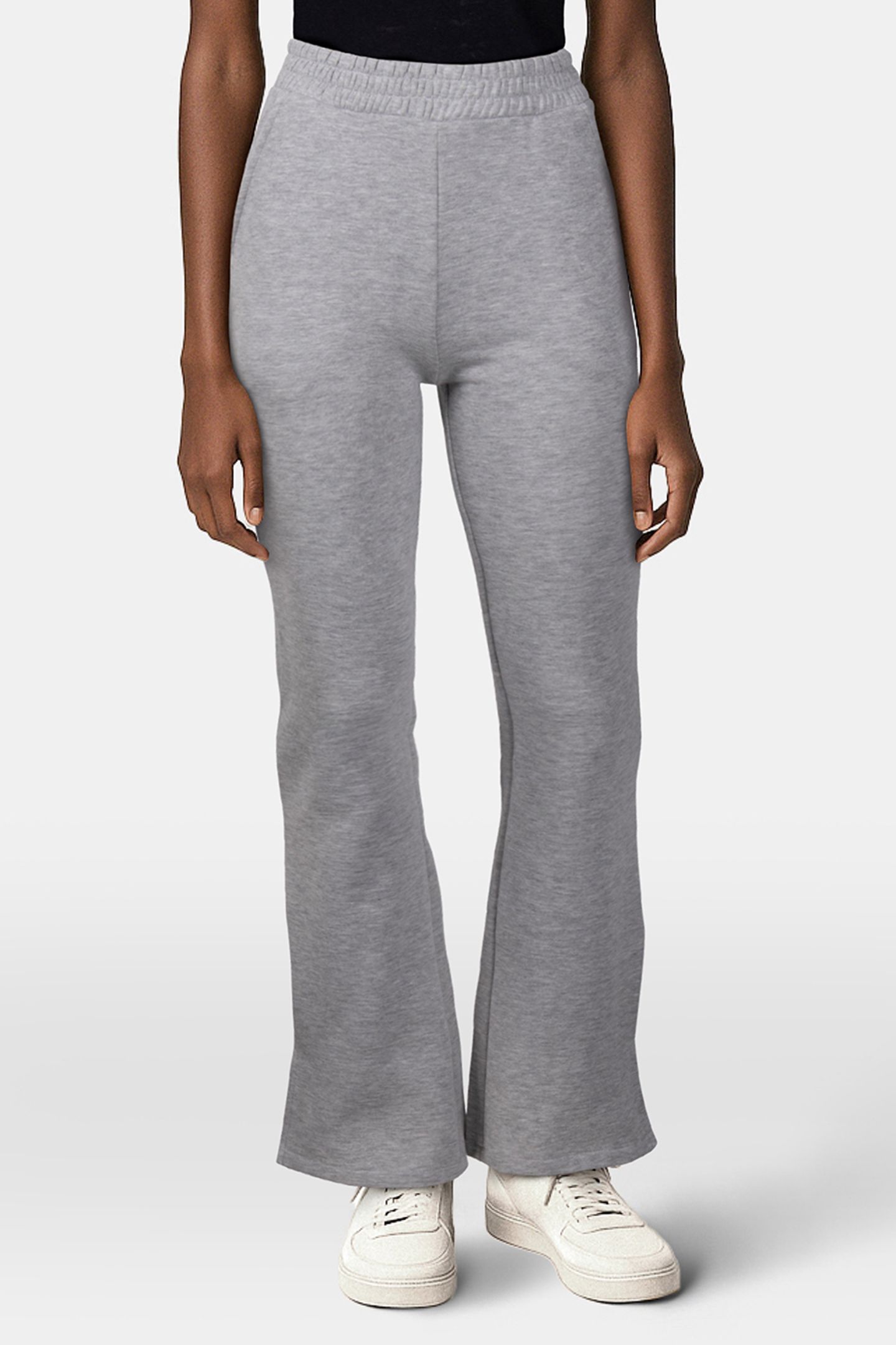 STINE PANTS LIGHT GREY MELEE 1