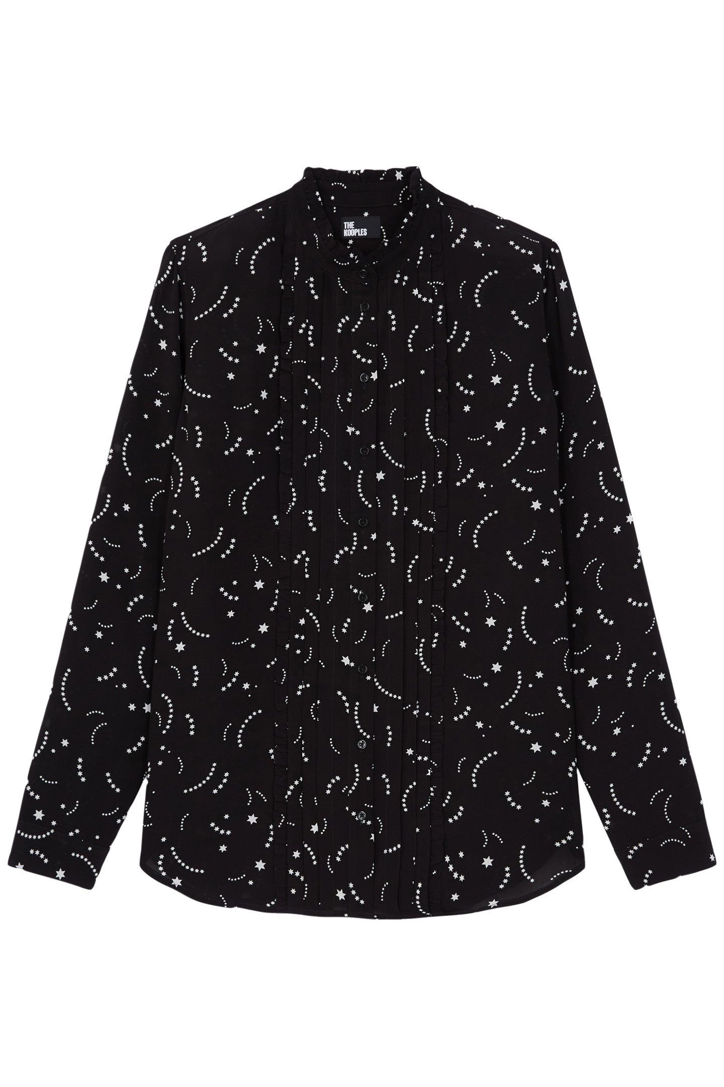 CHEMISE IMPRIMEE COMETE BLACK WHITE 3