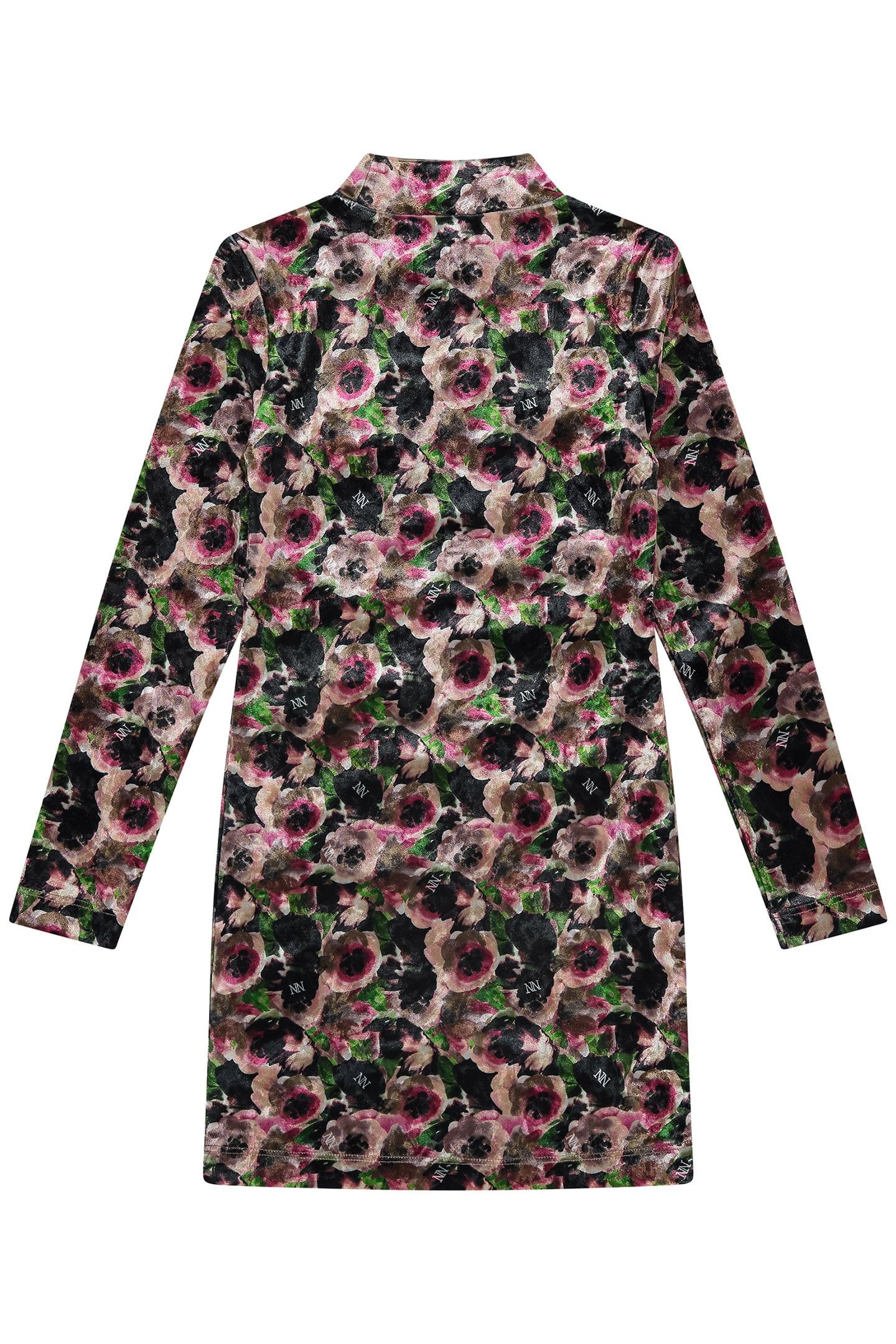 VELVET FLOWER DRESS POWDER 2