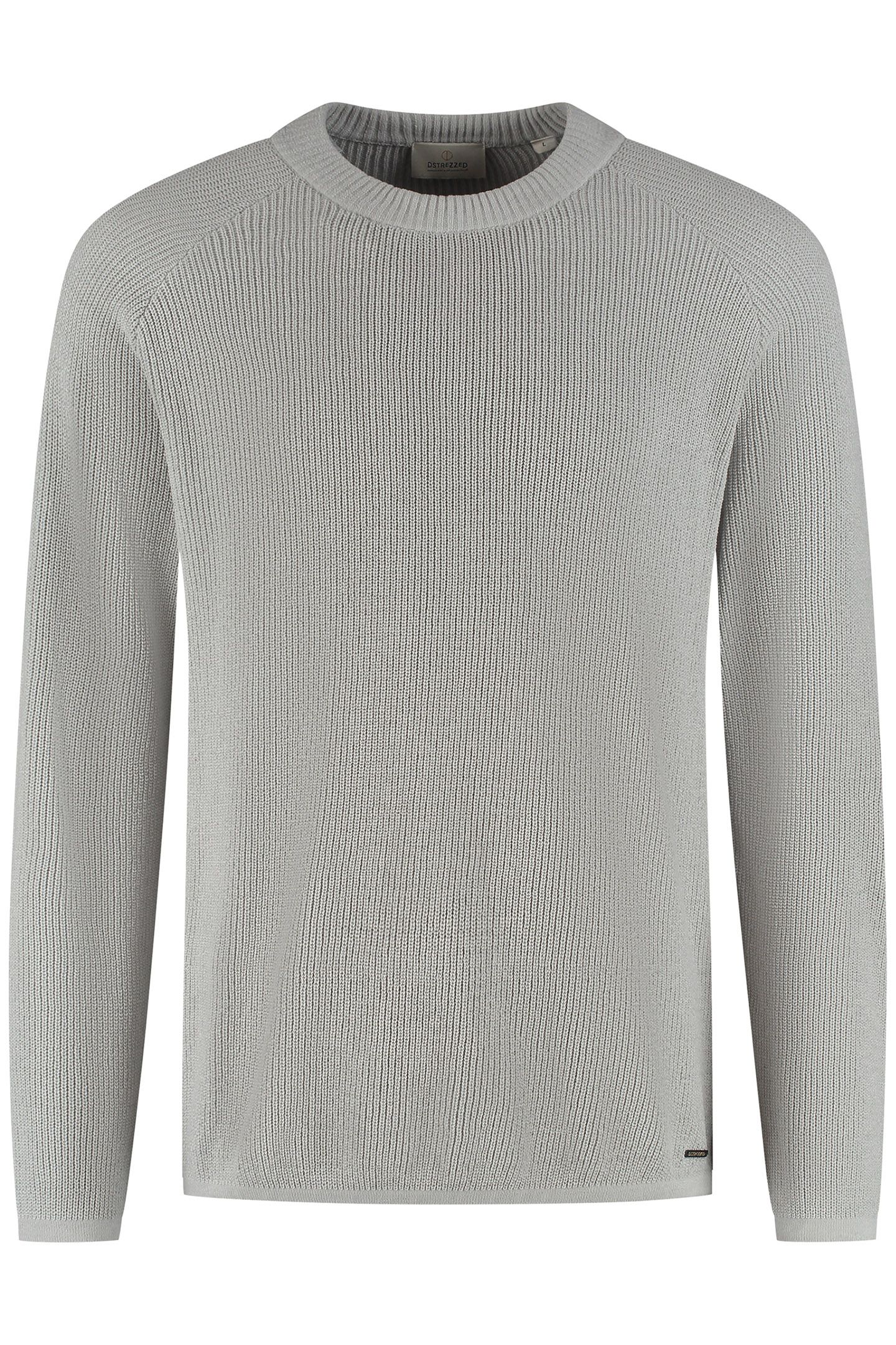 DS-CHENILLE CREWNECK GHOST GREY 4