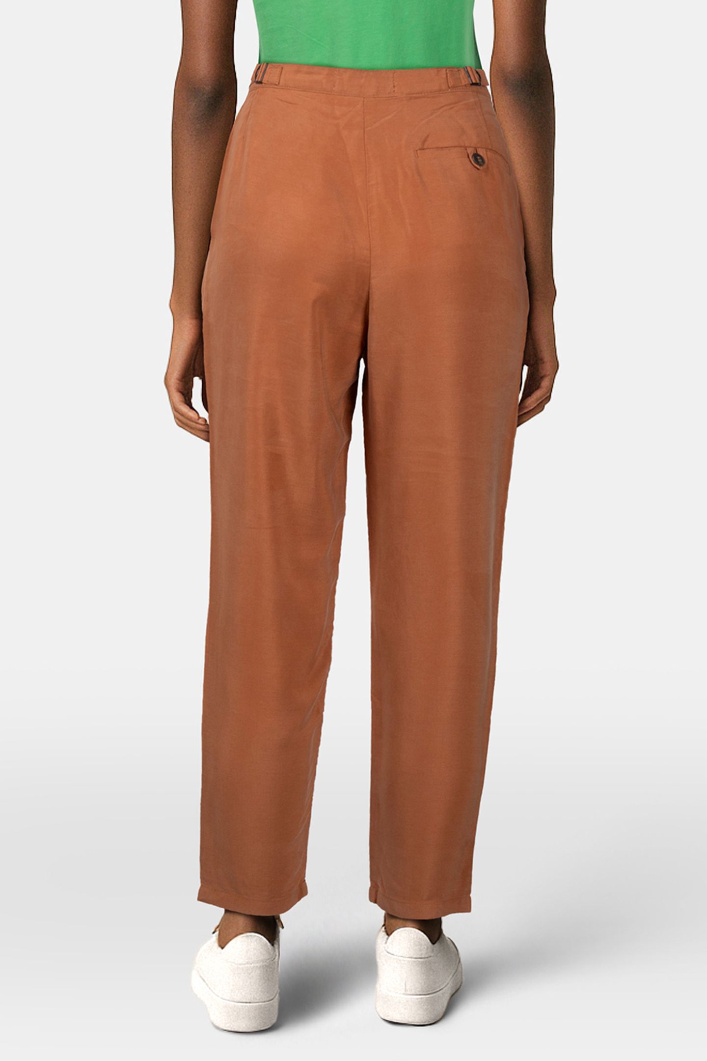 NALASTATE TROUSERS CHATAIN 2