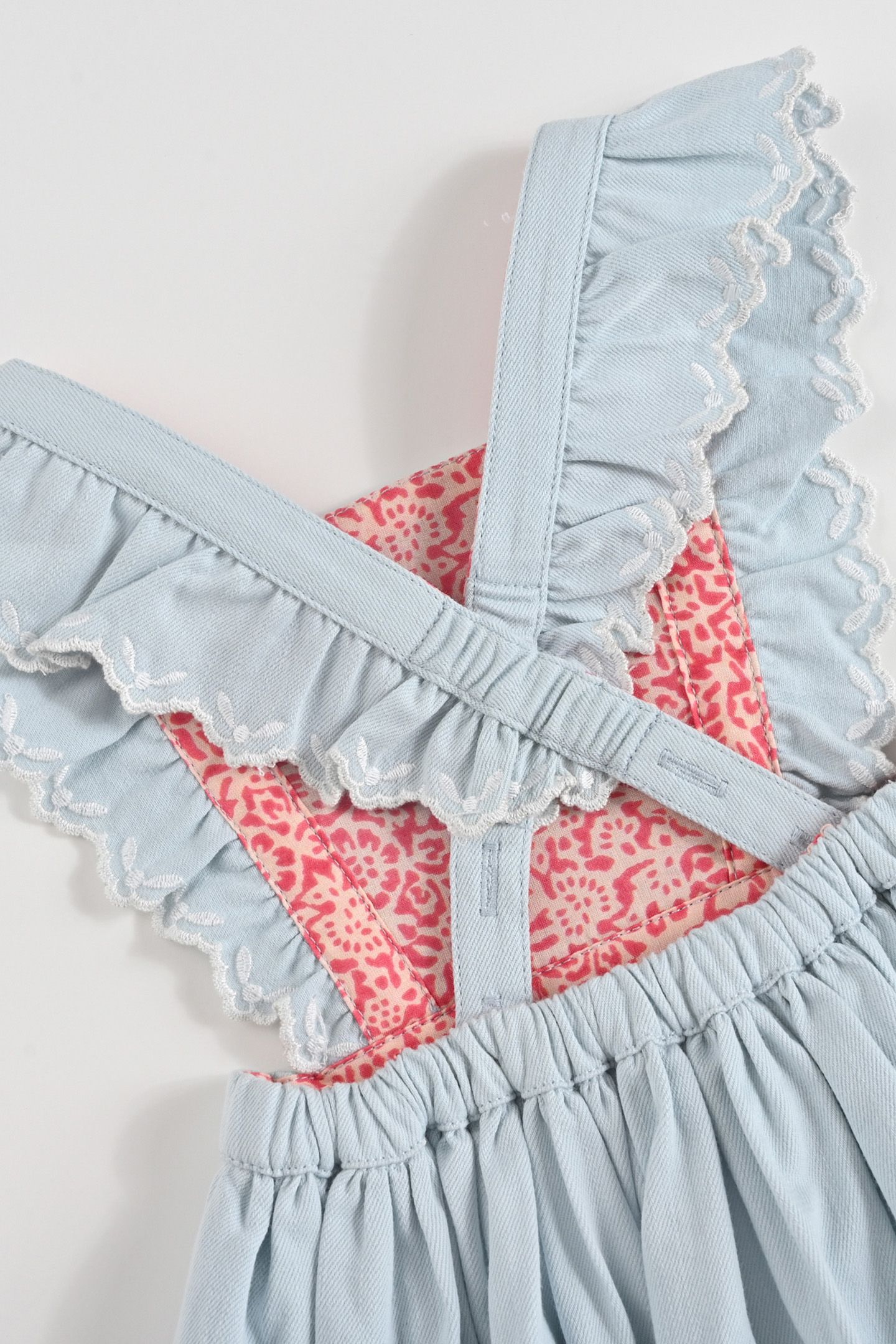DRESS HUGUETTE LIGHT BLUE 5