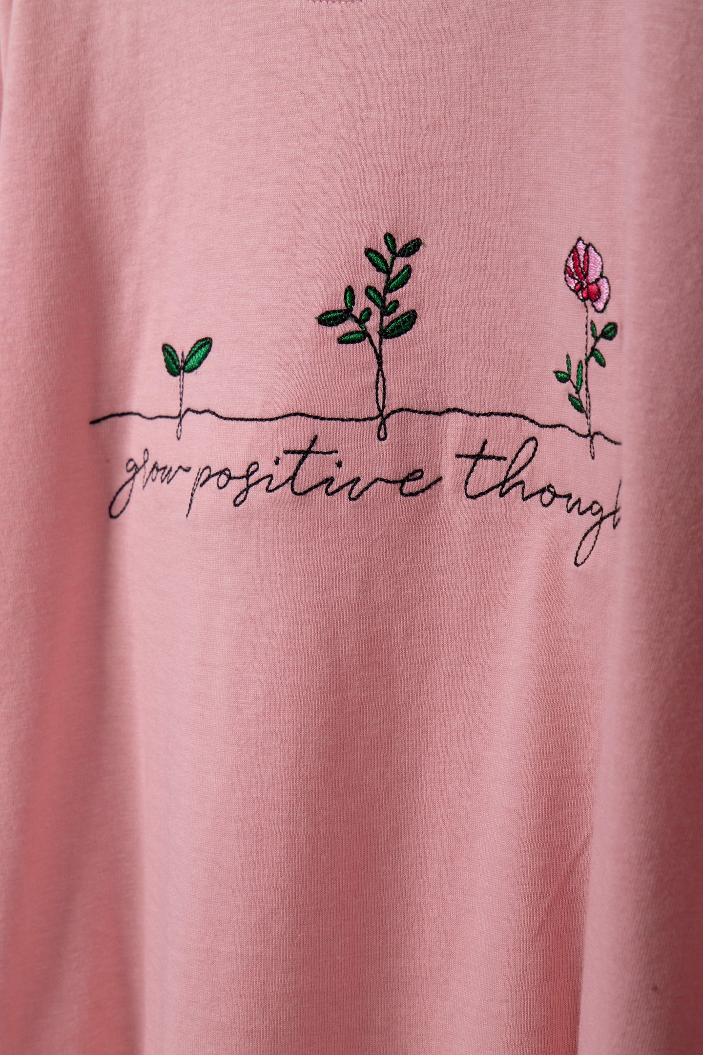 GROW TEE WASHED PINK 5
