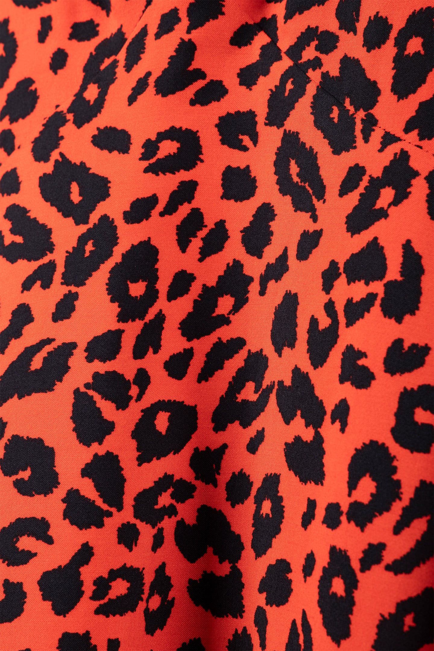 SHORT SLEEVE DRESS ORANGE-BLACK 4