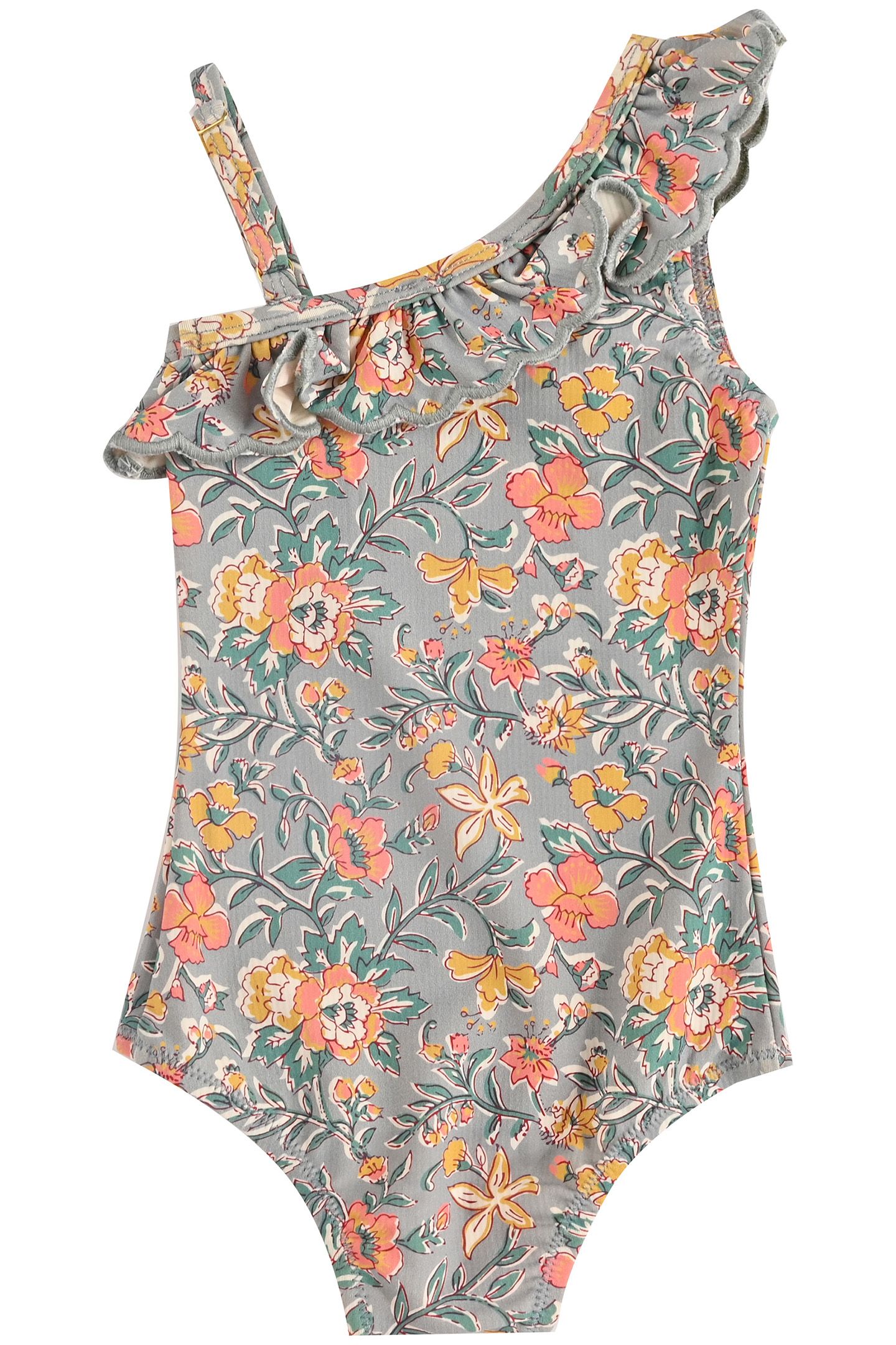 BATHING SUIT AUDREY WATER FLOWERS 2