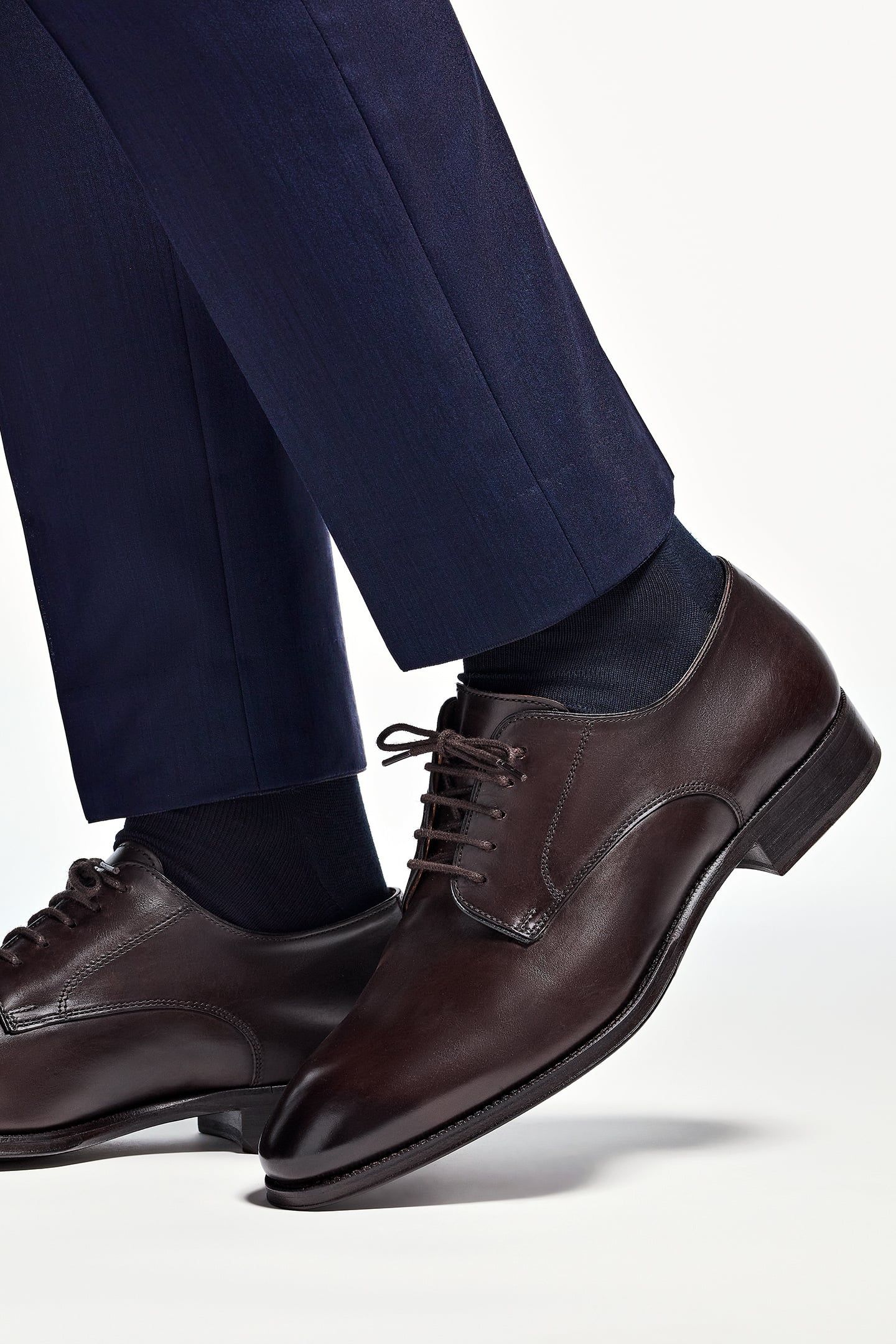 LEATHER-DERBY-BROWN BROWN 1