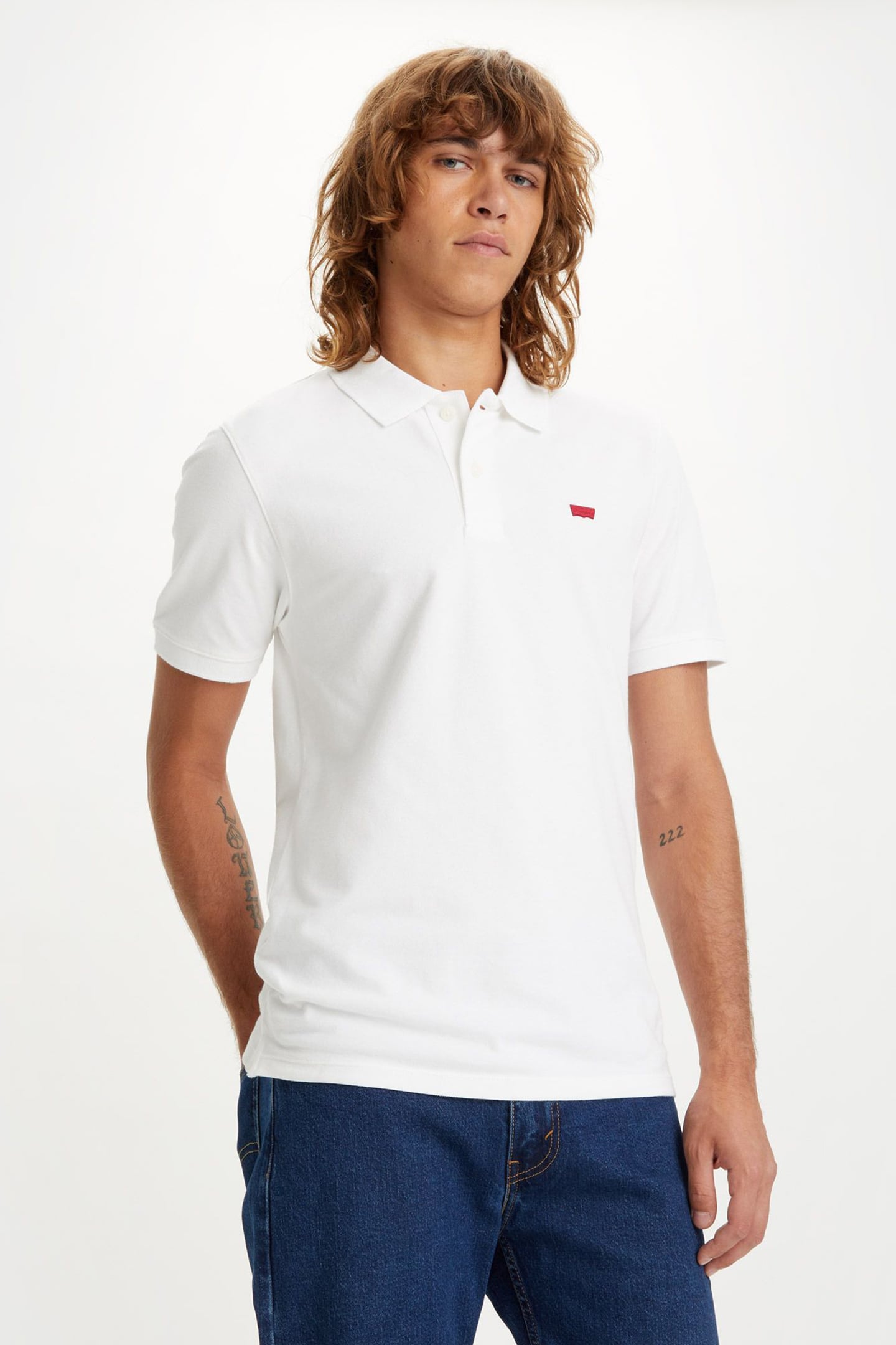 SLIM HOUSEMARK POLO WHITE 5