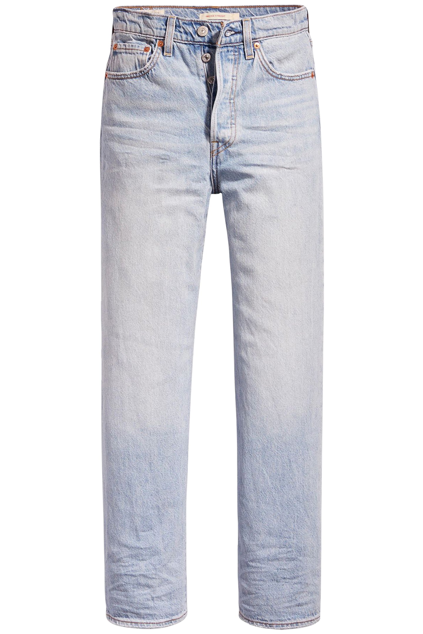 RIBCAGE STRAIGHT ANKLE JEANS LIGHT INDIGO 4