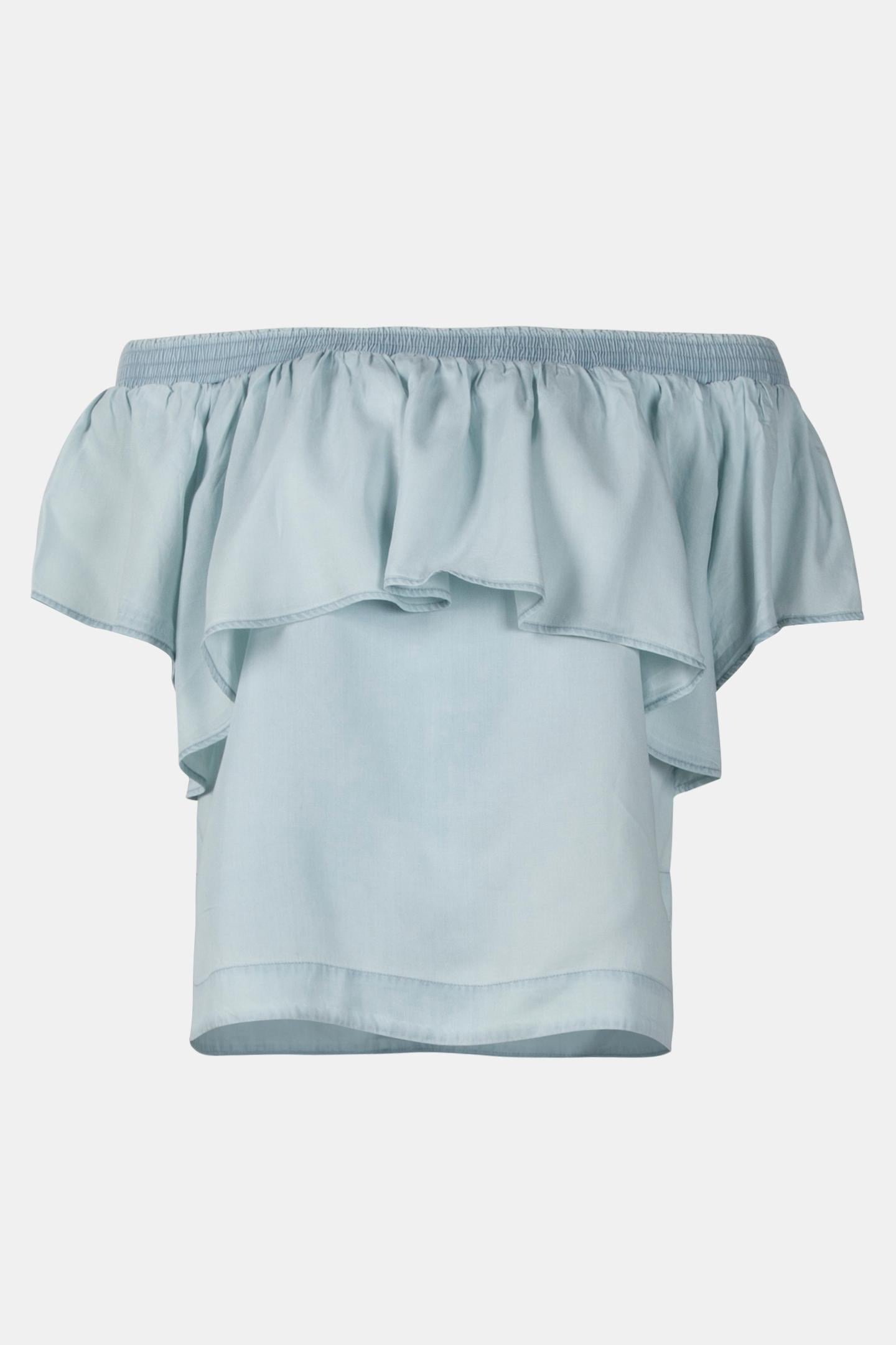 SACHA TENCEL TOP BLEACH INDIGO 4