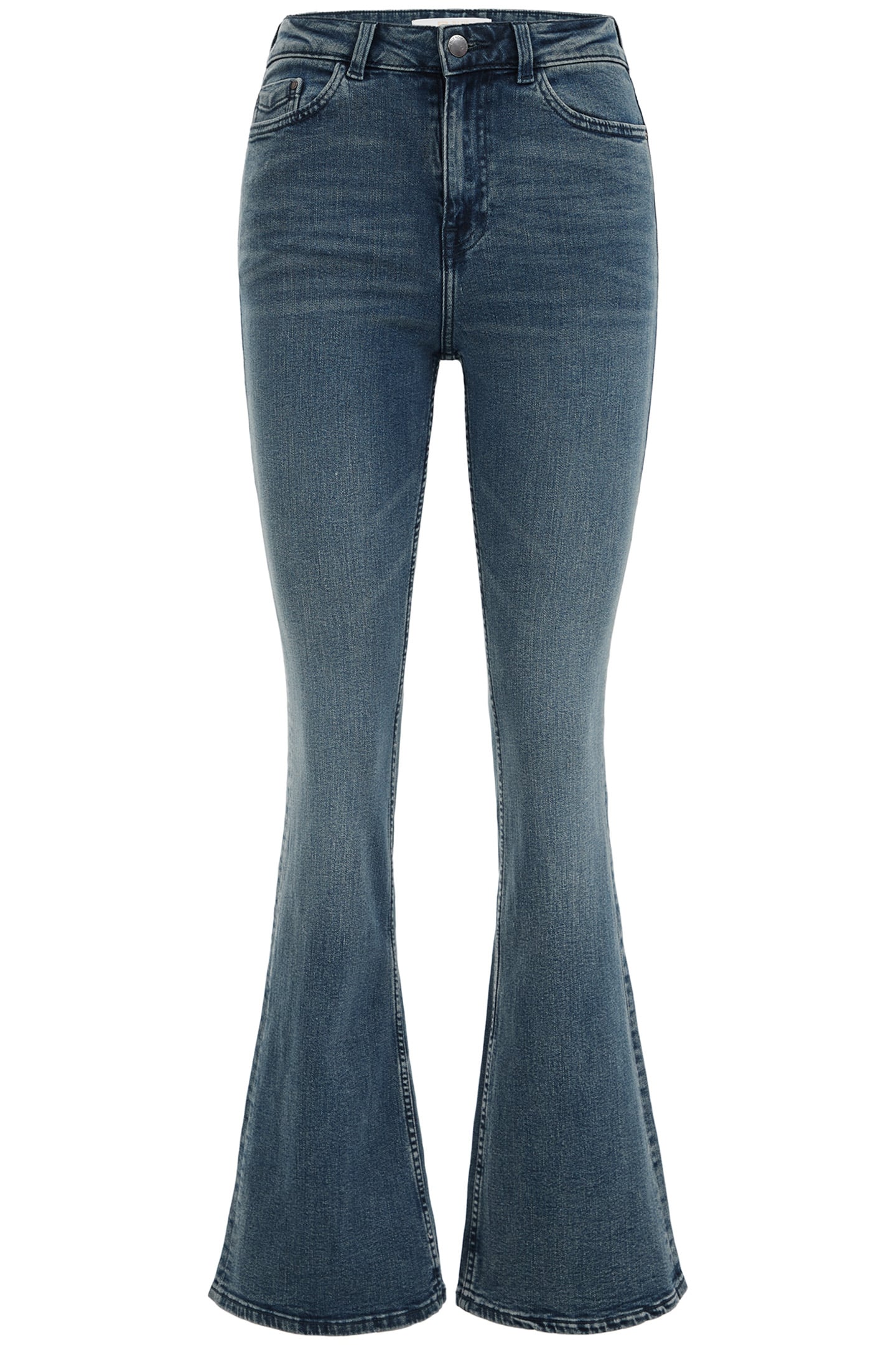 5-POCKET HIGH WAIST GREYISH BLUE 4