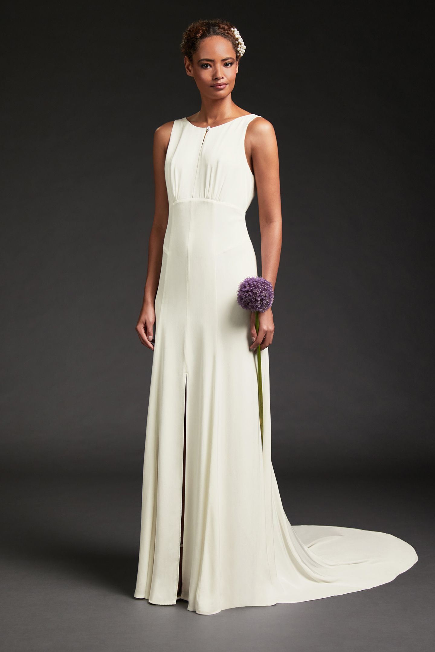 DR HYACINTH - V BACK BRID IVORY 1