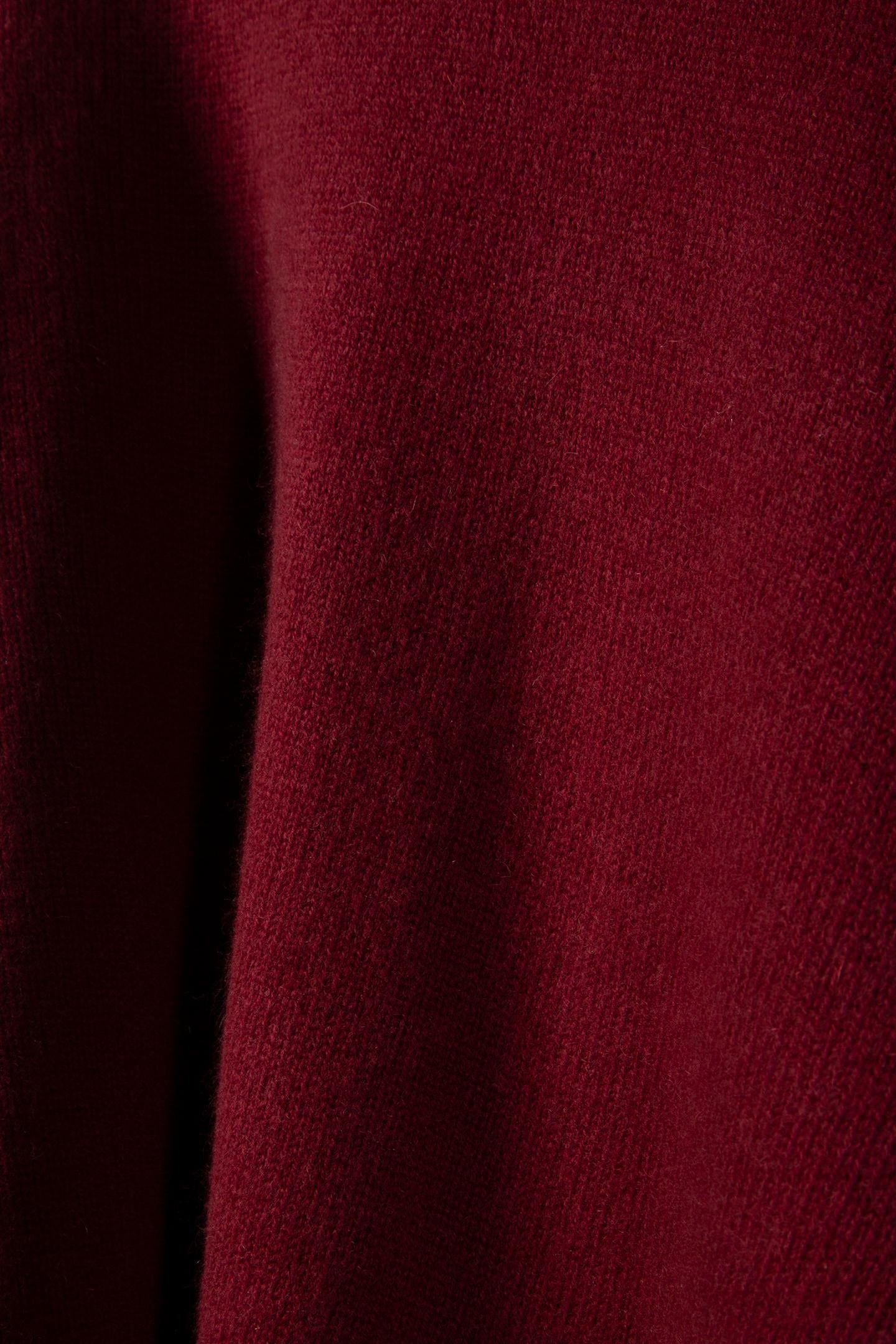 ARUN CREW NECK CRANBERRY RED 5