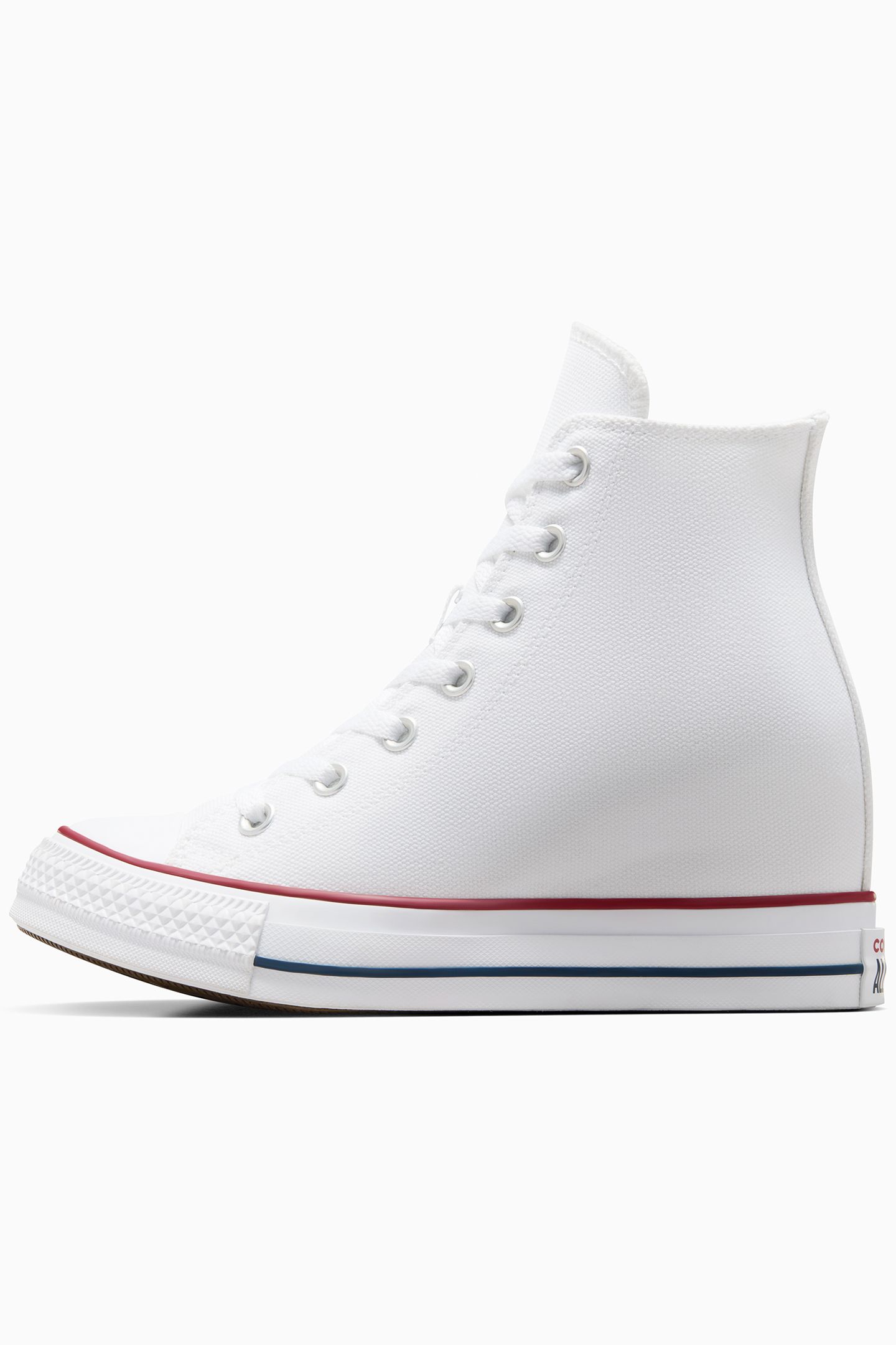 CTAS WEDGE HI WHITE/RED WHITE/RED/NAVY 7