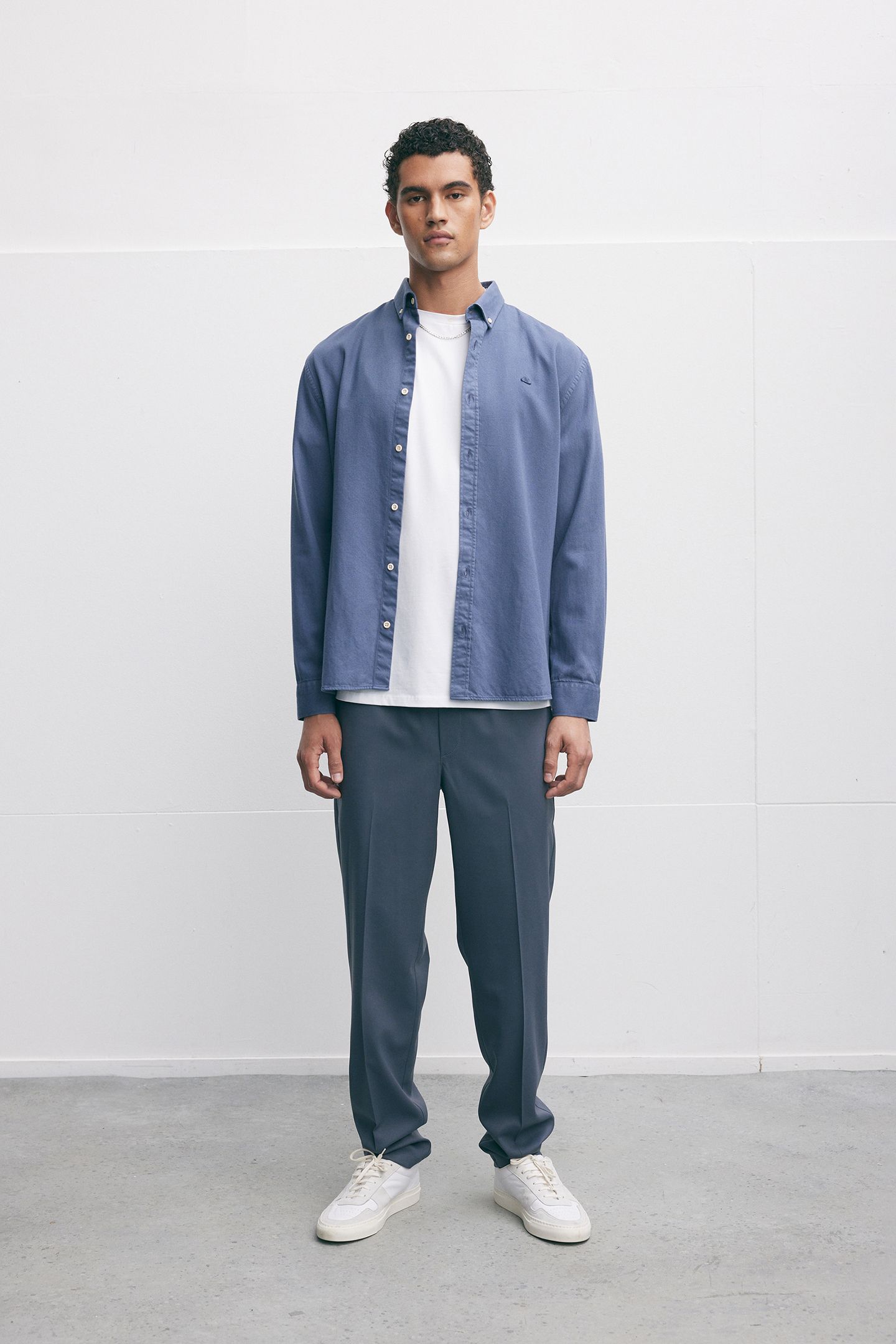 SORT SHIRTS STORMY BLUE 1
