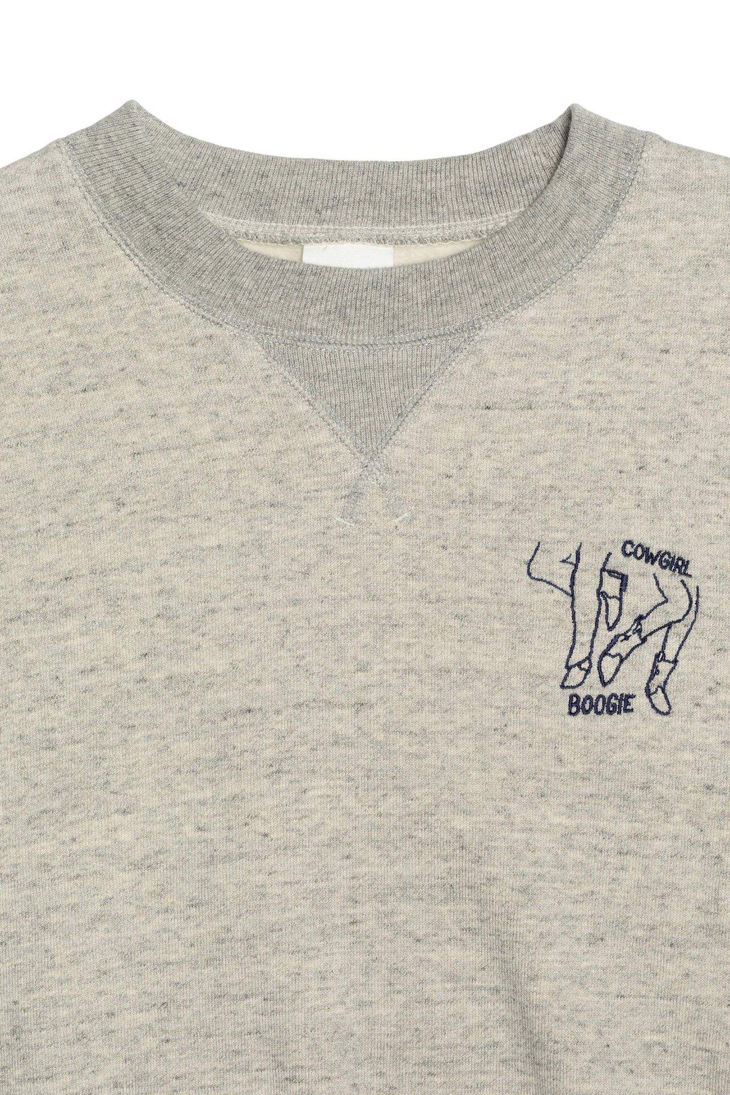 LONE SWEATSHIRT COWGIRL BOOGIE GREYMELANGE 2