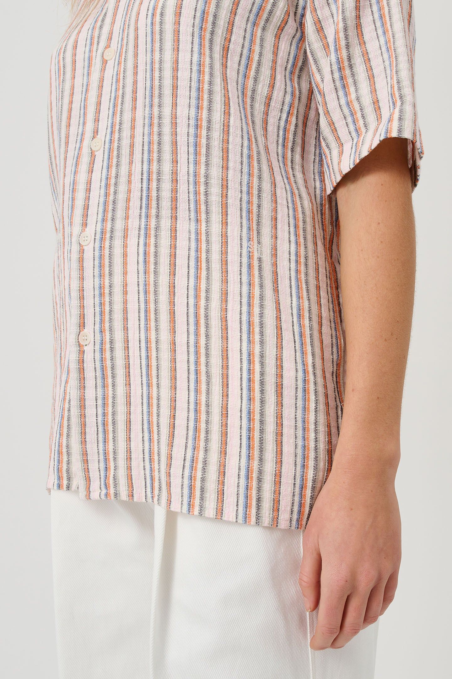 JODIE SHIRT ORANGE MULTI 10