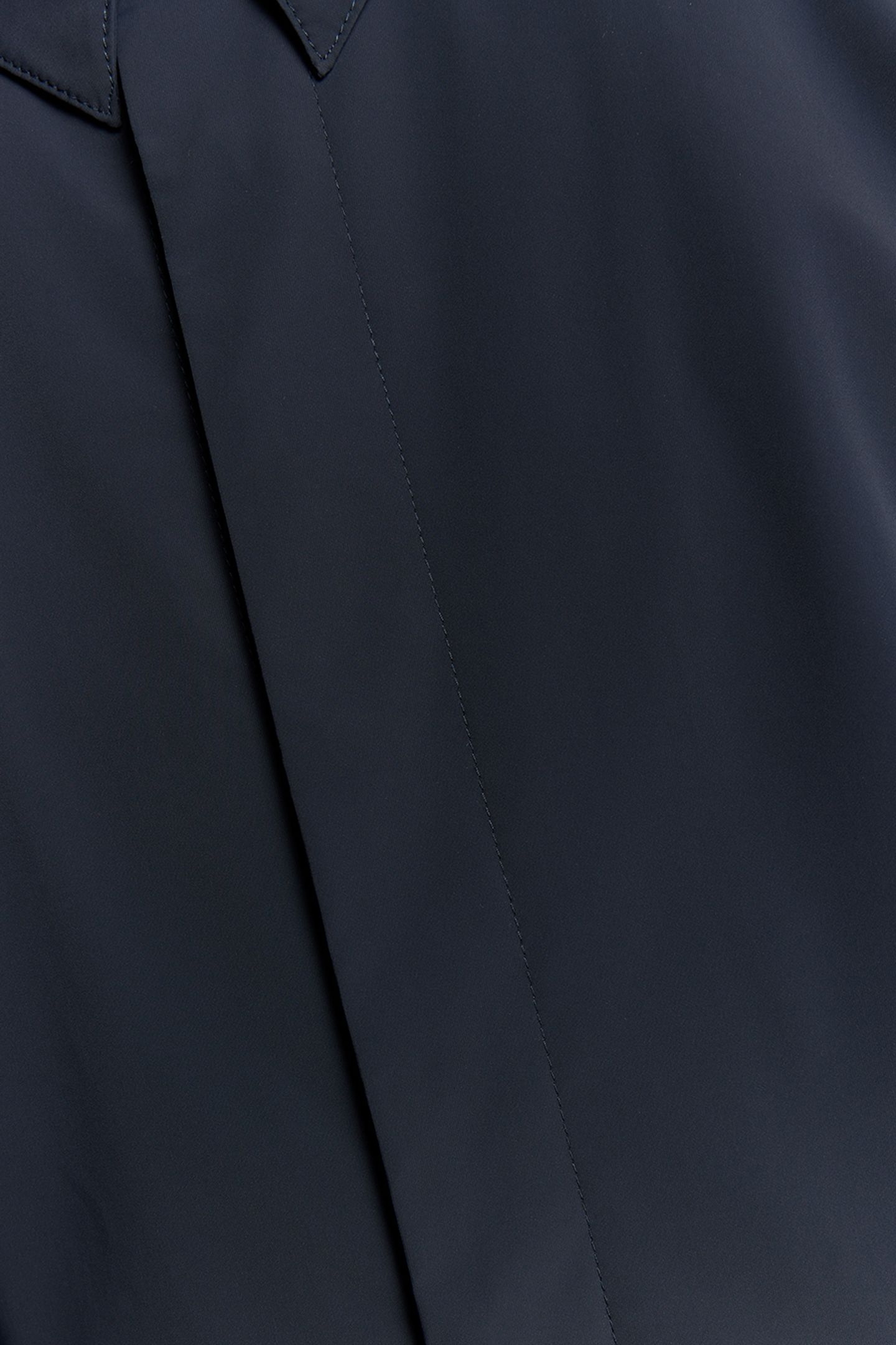 ZIP THROUGH NYLON OVERSHIRT DARK NAVY 6