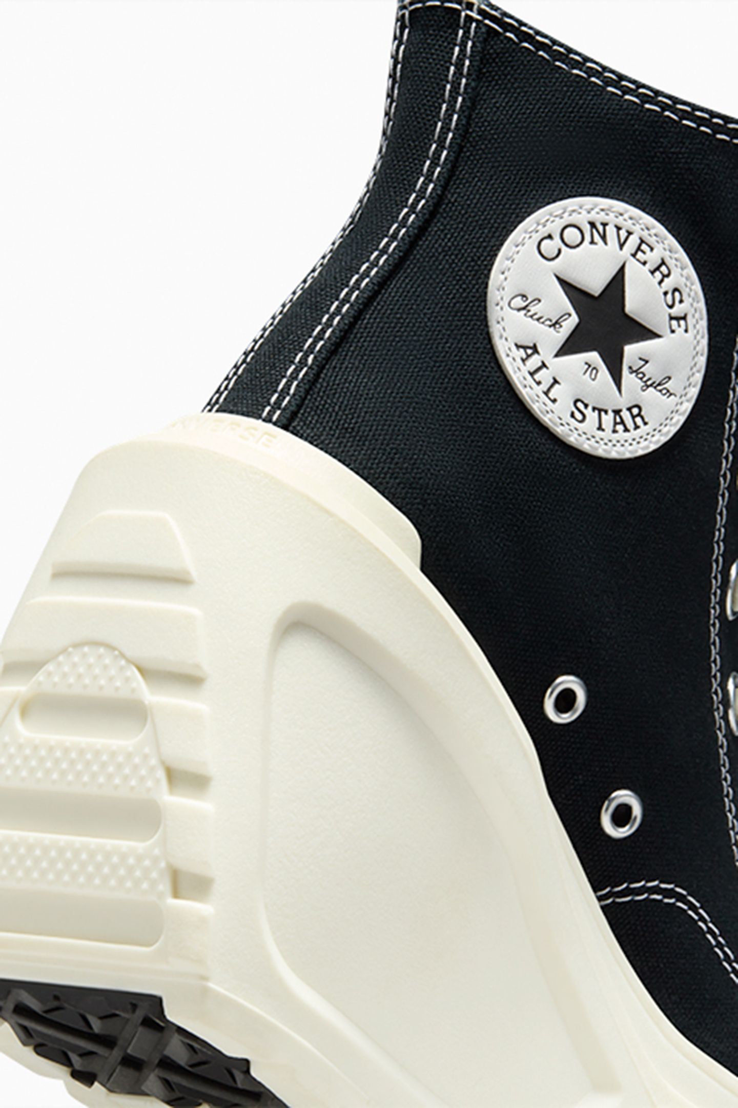 CHUCK 70 DE LUXE WEDGE BLACK/BLACK/EGRET 9