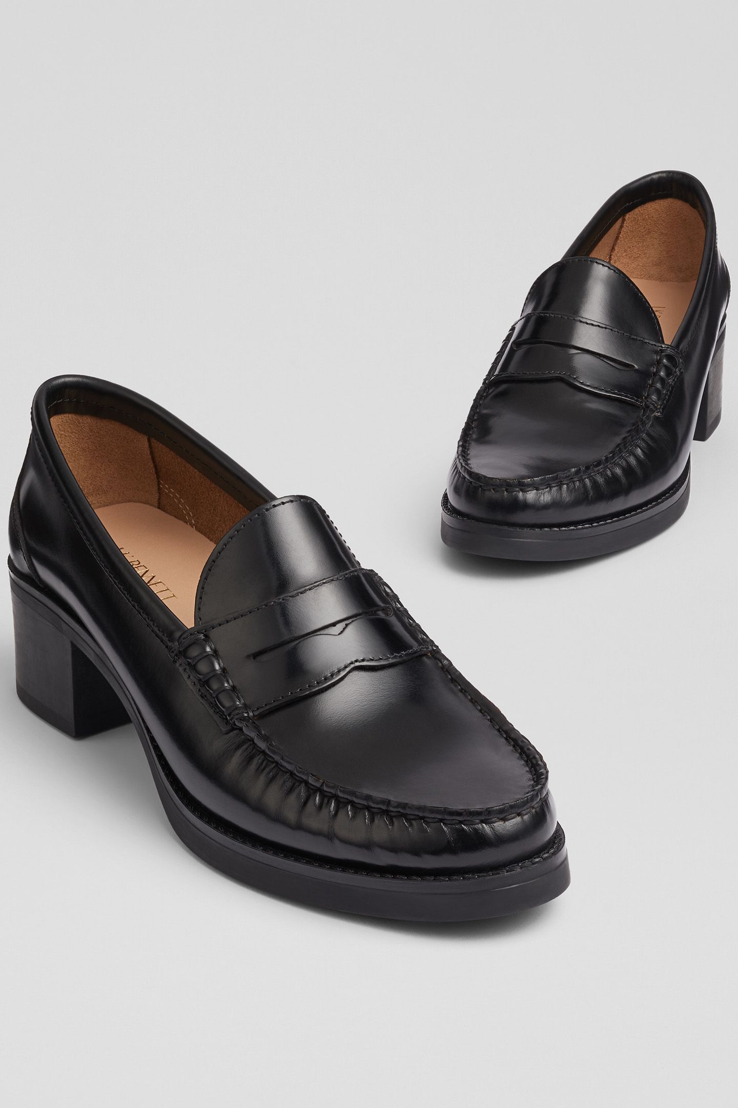 CC MANON HEEL LOAFER COUR BLACK 3