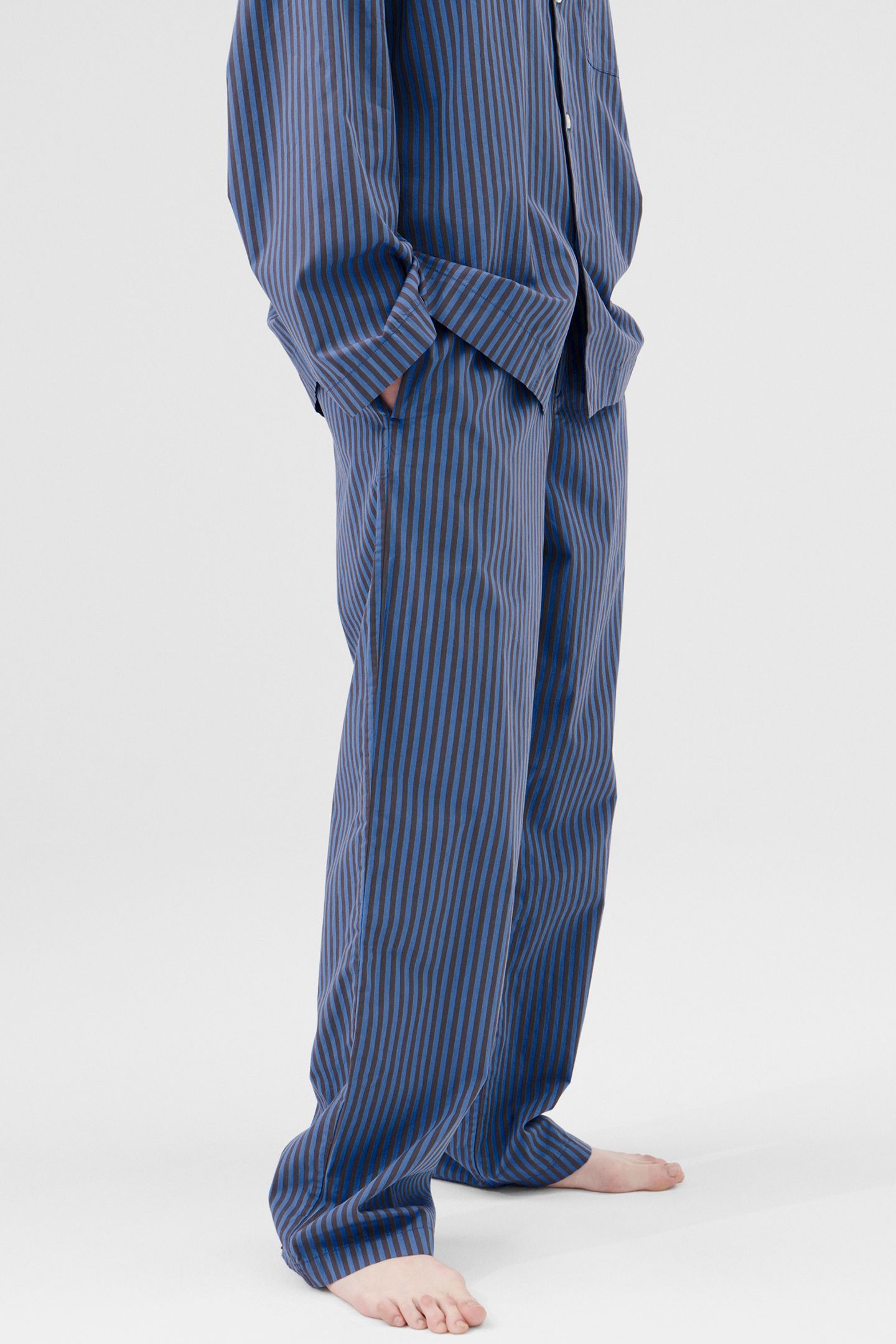 UNISEX POPLIN PYJAMAS PANTS VERNEUIL STRIPES 3