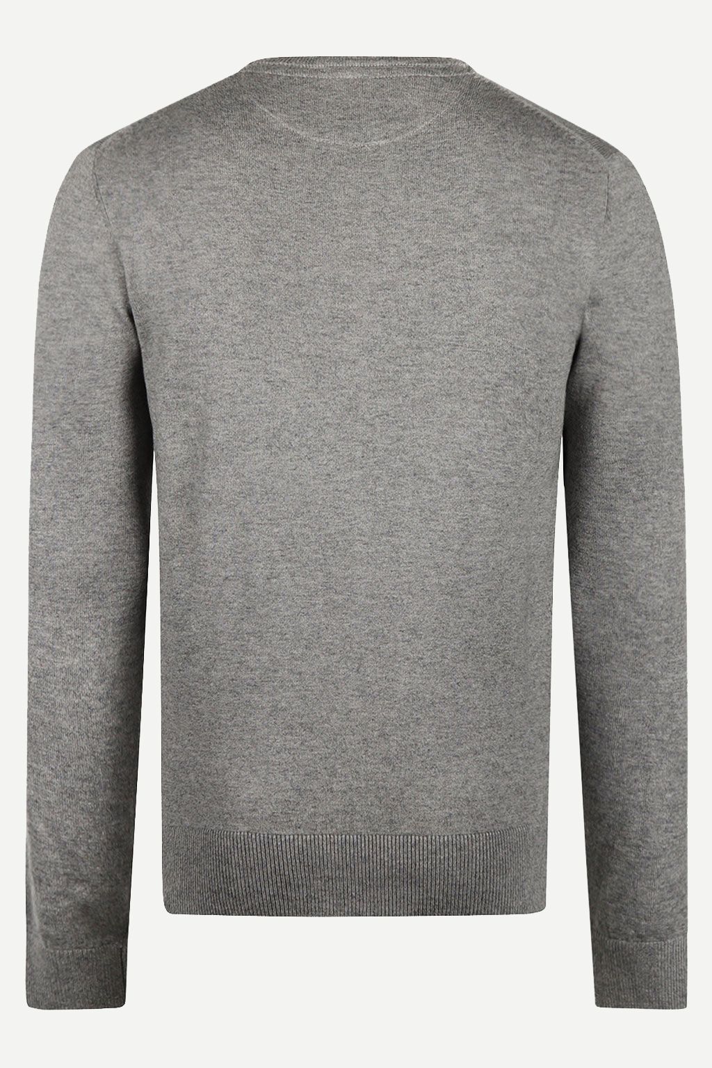 C-NECK SWEATER MEDIUM GREY MELANGE 3
