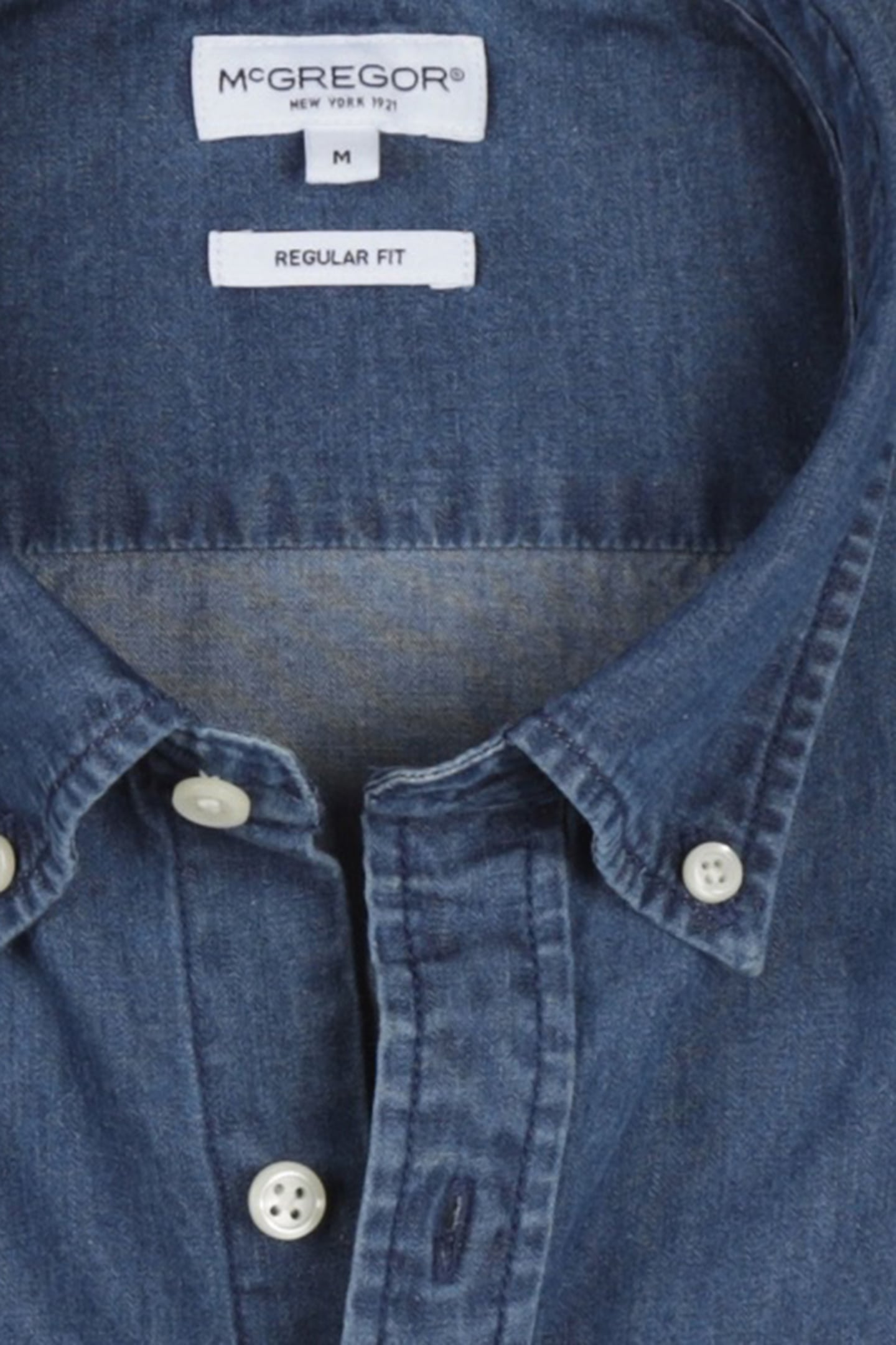 CHAMBRAY SHIRT MEDIUM BLUE 7