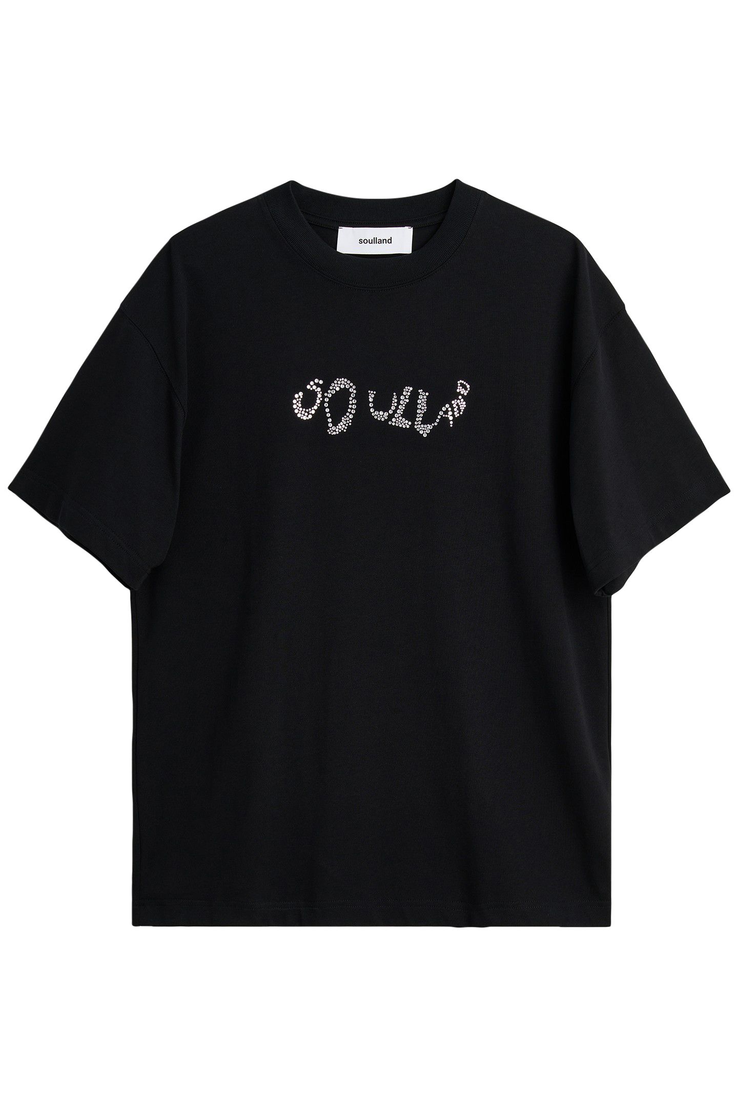 KAI BALDER RHINESTONE T-SHIRT BLACK 5