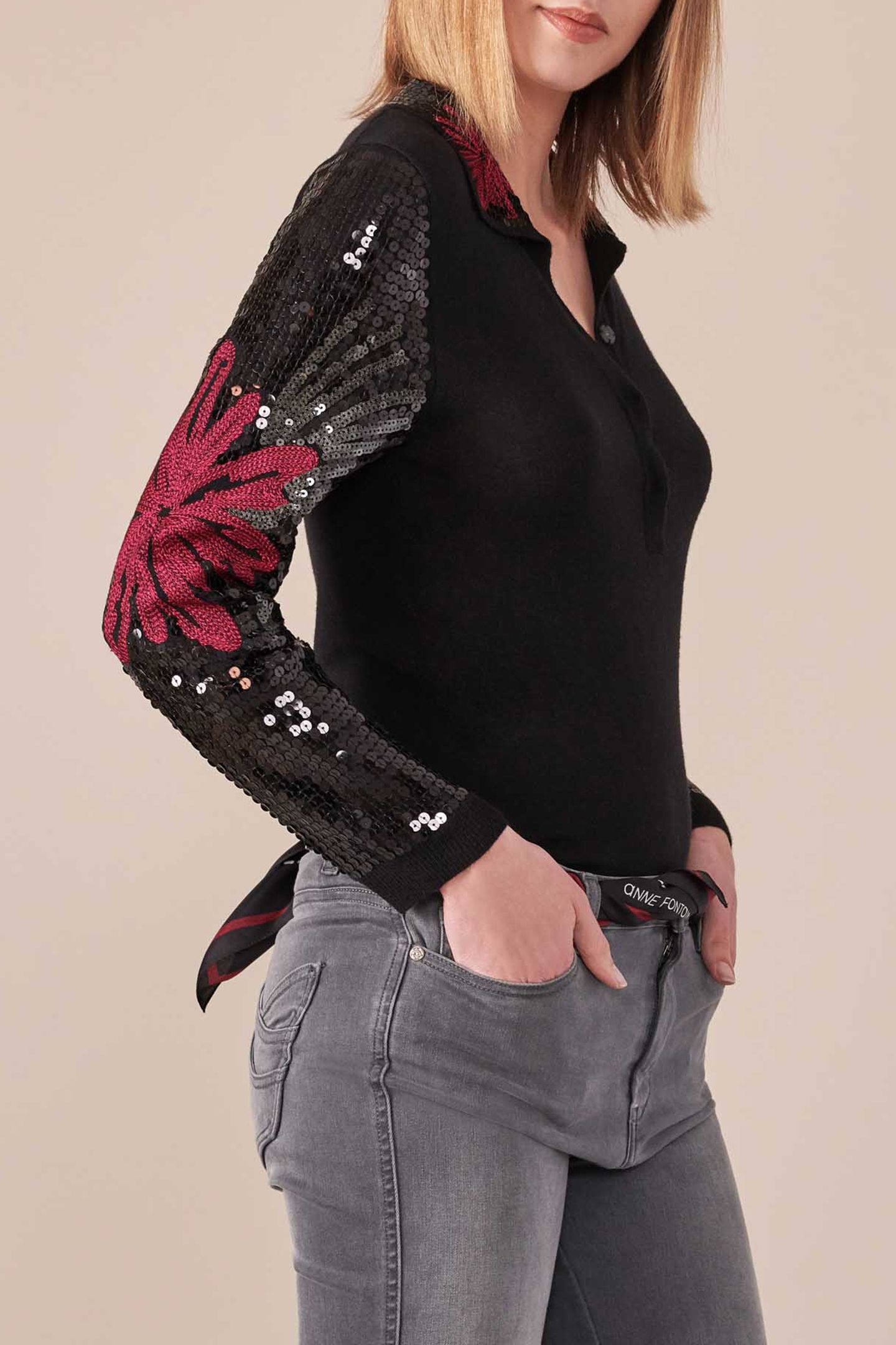 LISOU PULLOVER BLACK 5