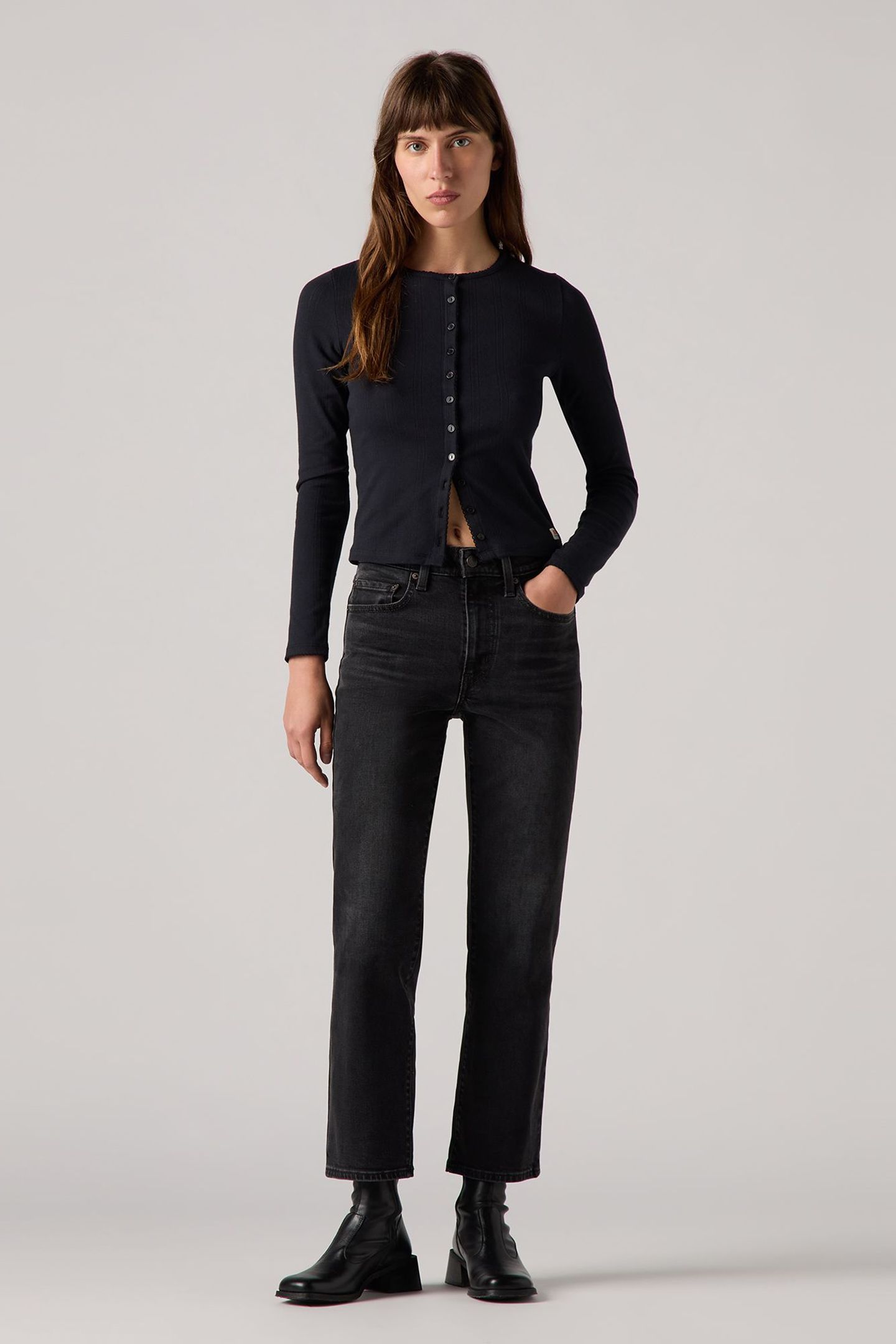 725™ KICK BOOT JEANS BLACK 5