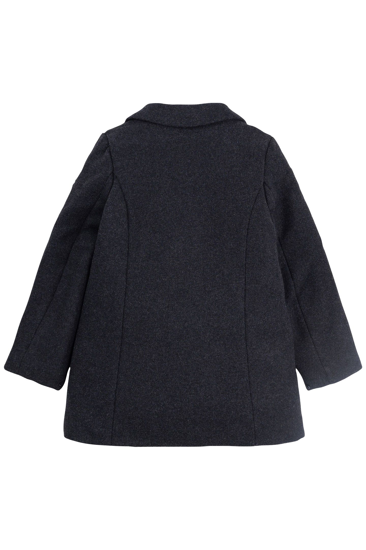 GREY COAT WITH REMOVABLE HOODED TRIM FOR GIRLS 6