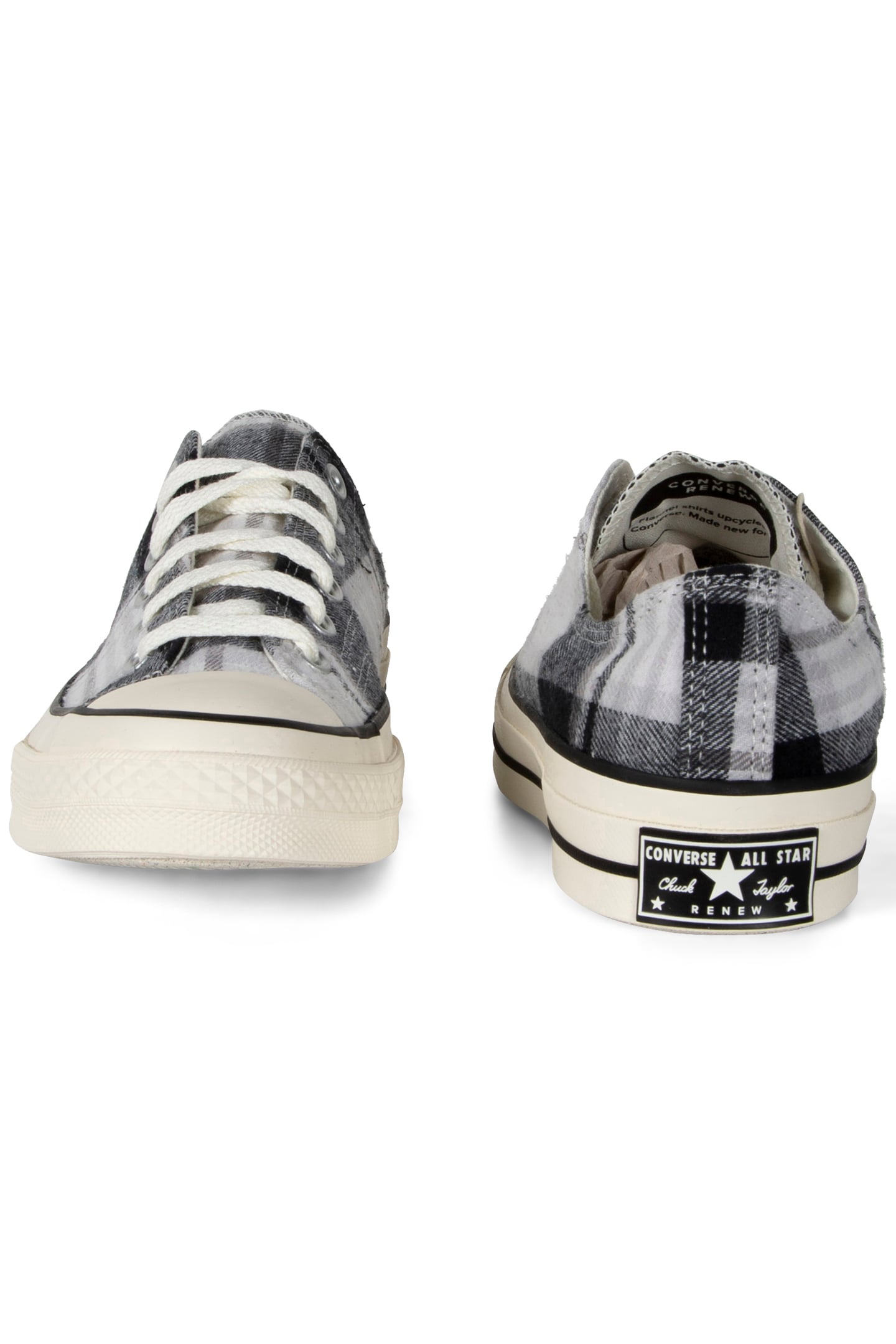 UNISEX CHUCK 70 UPCYCLED BLACK/GREY/PRISTINE 2