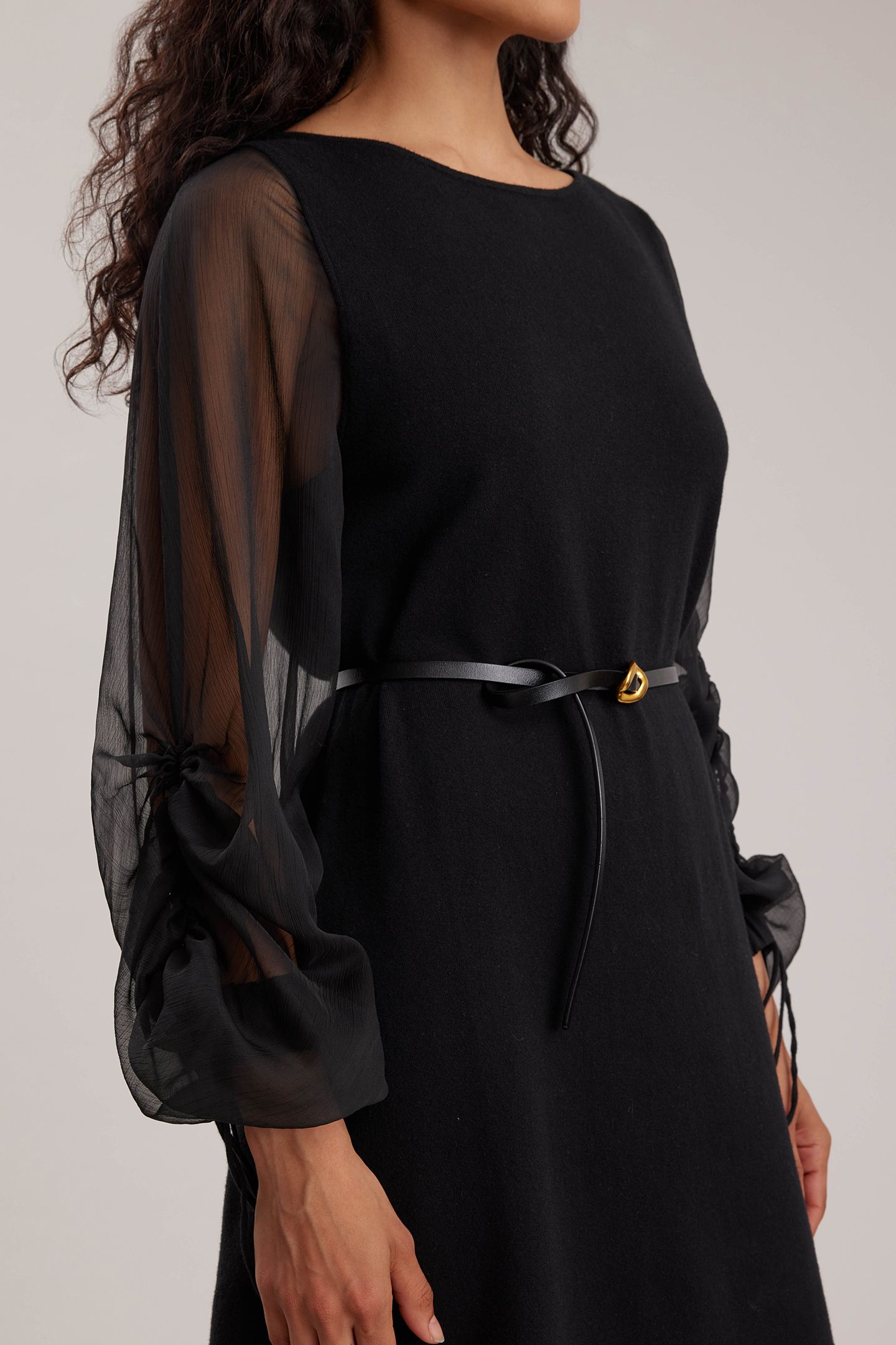 RACHEL ROBE BLACK 6