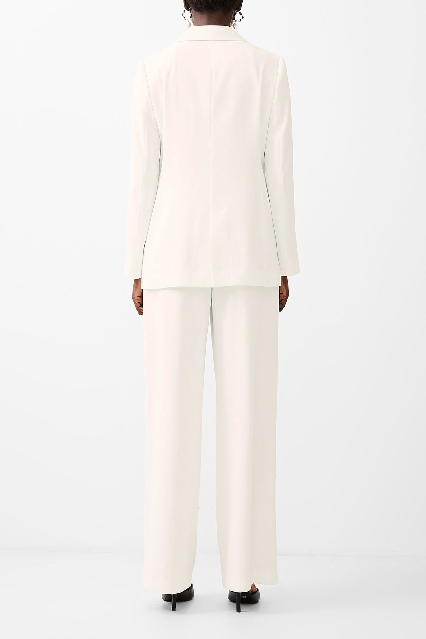 HARRIE SUITING SINGLE BREASTED PORCELAIN CREAM 2
