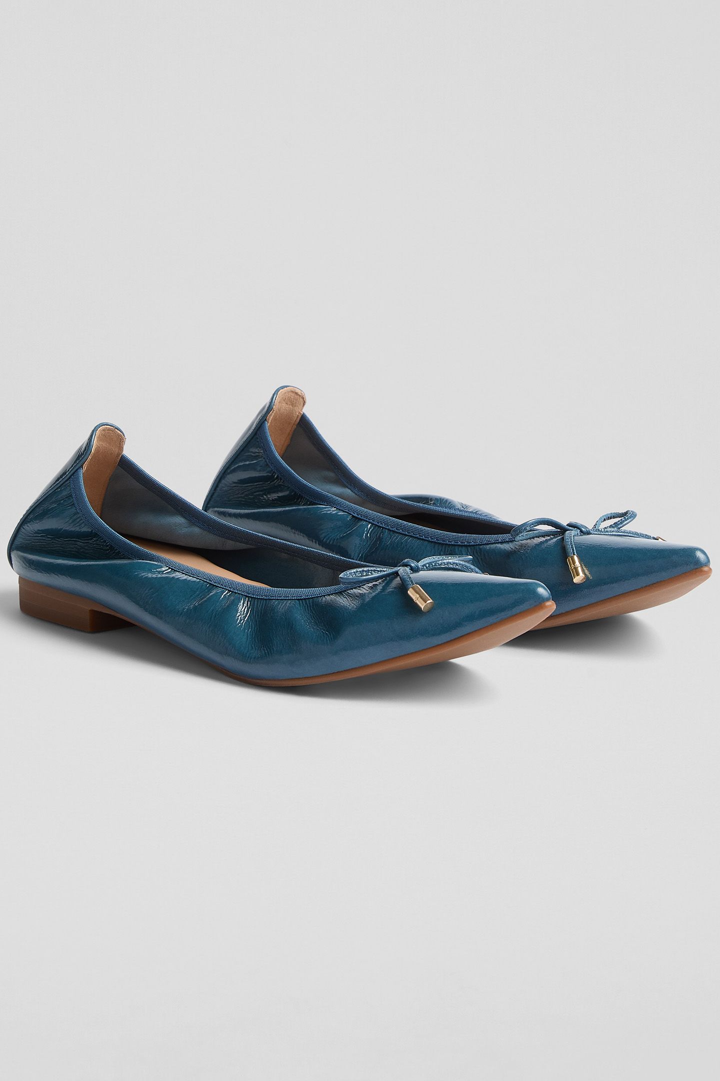 FL TILLY POINTED BALLERIN STEEL BLUE 2