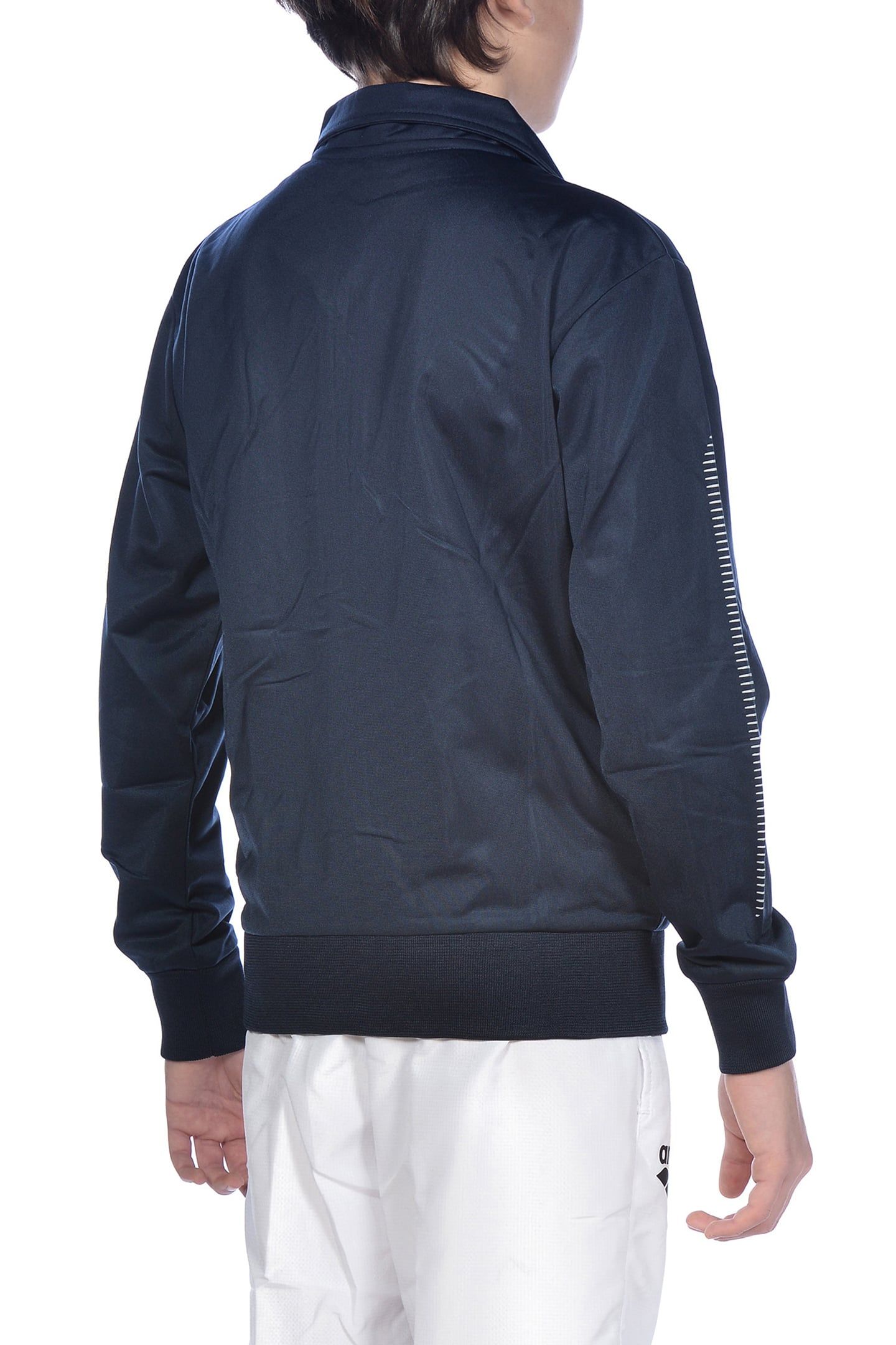 JR TL KNITTED POLY JACKET NAVY 7