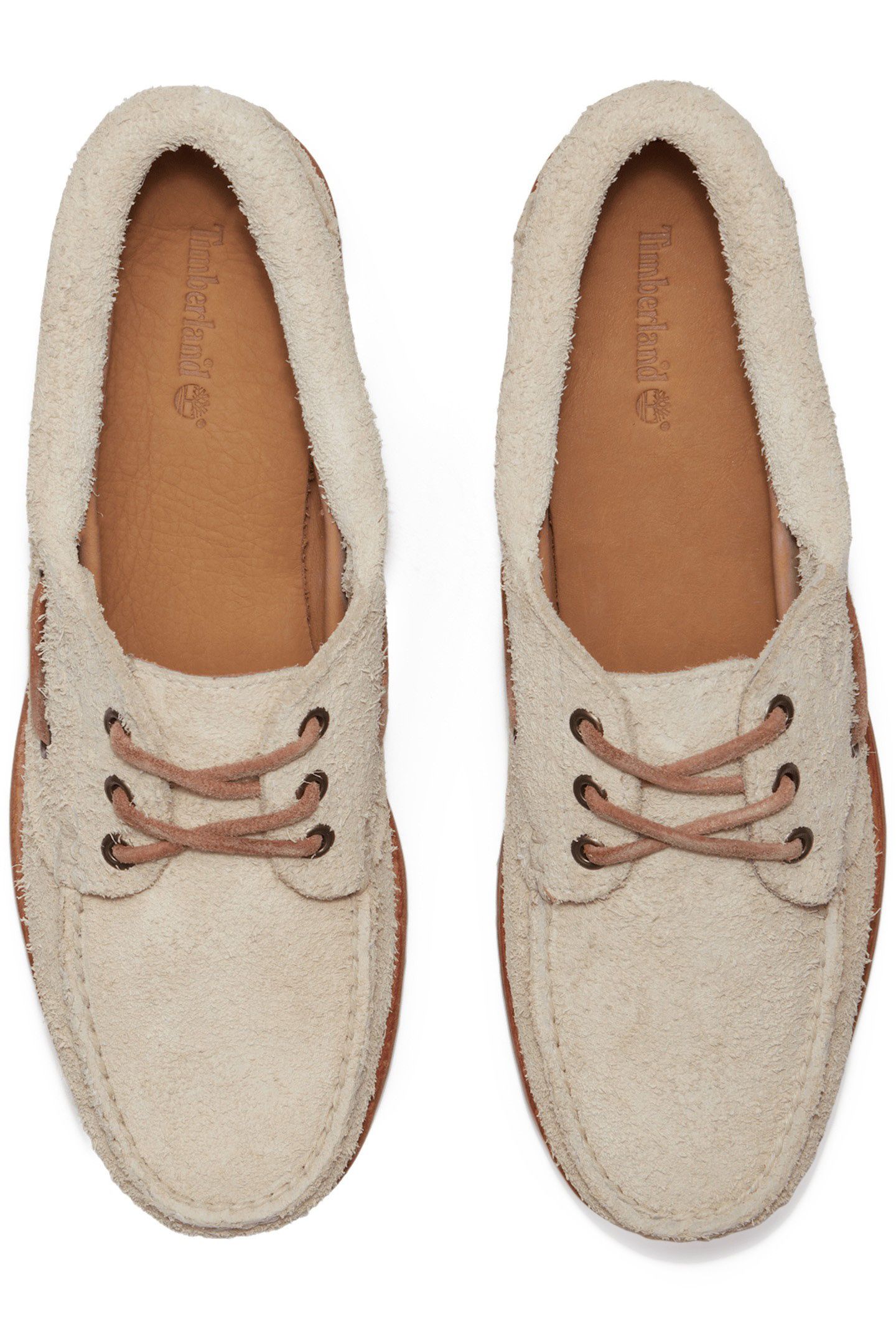 BOAT SHOE NATURAL SUEDE 4