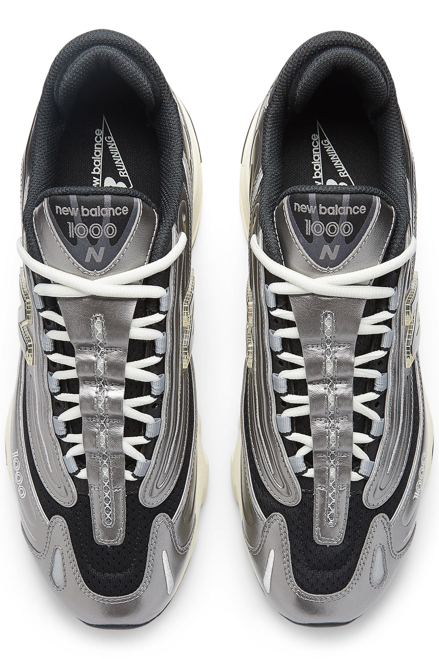 UNISEX 1000 SILVER METALLIC 3