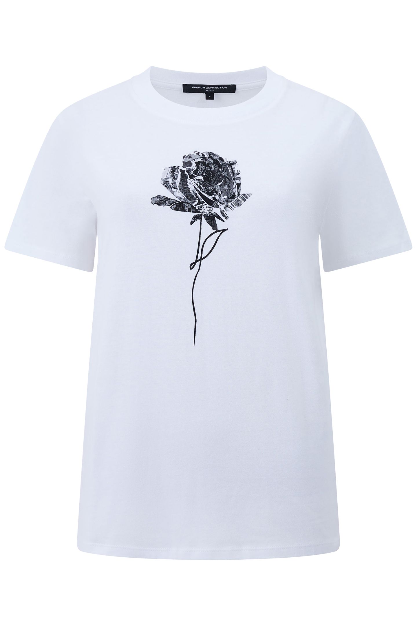 1OSE LOGO PEACHED GRAPHIC TEE LINEN WHITE 3