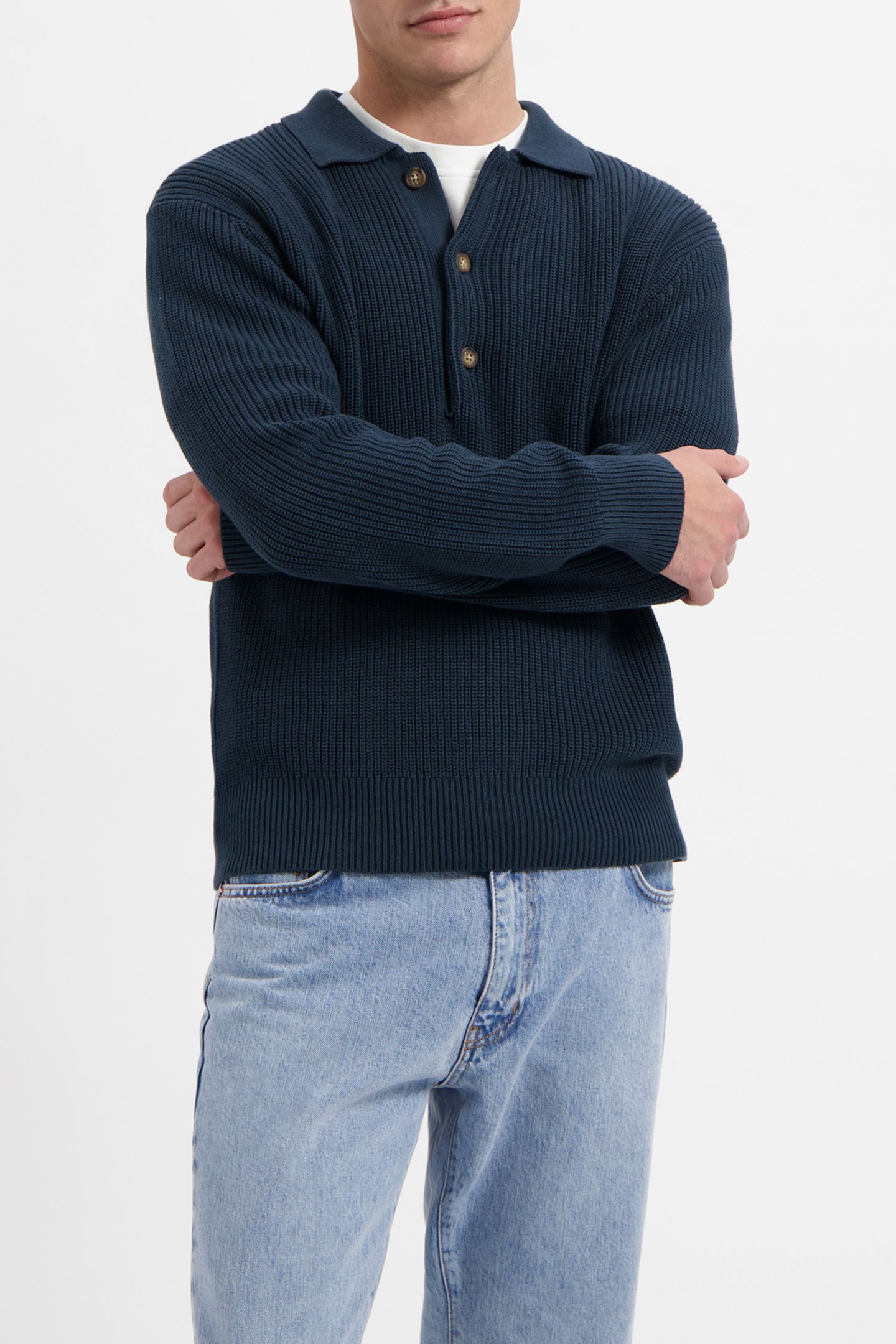 WAL – MILES LS POLO NAVY 1